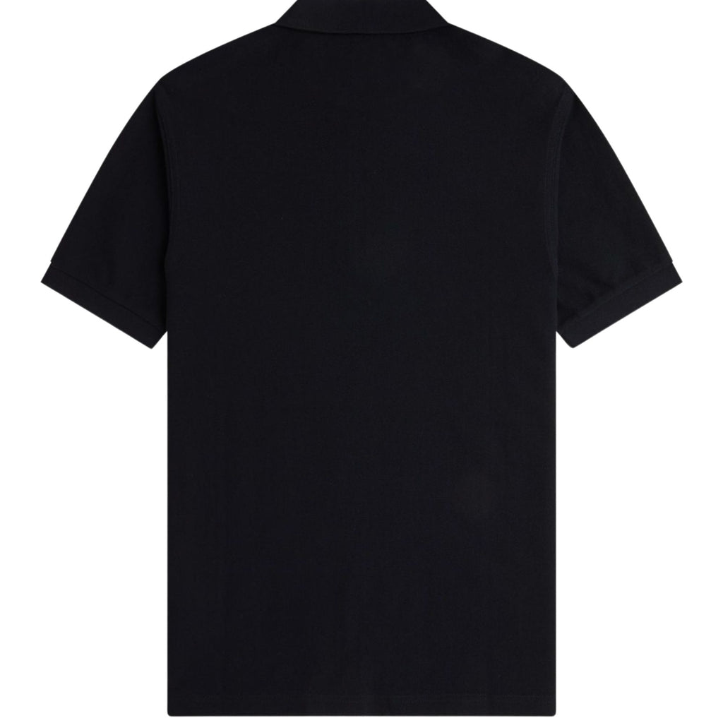 Vertical Stripe Polo Shirt - Black/Champ