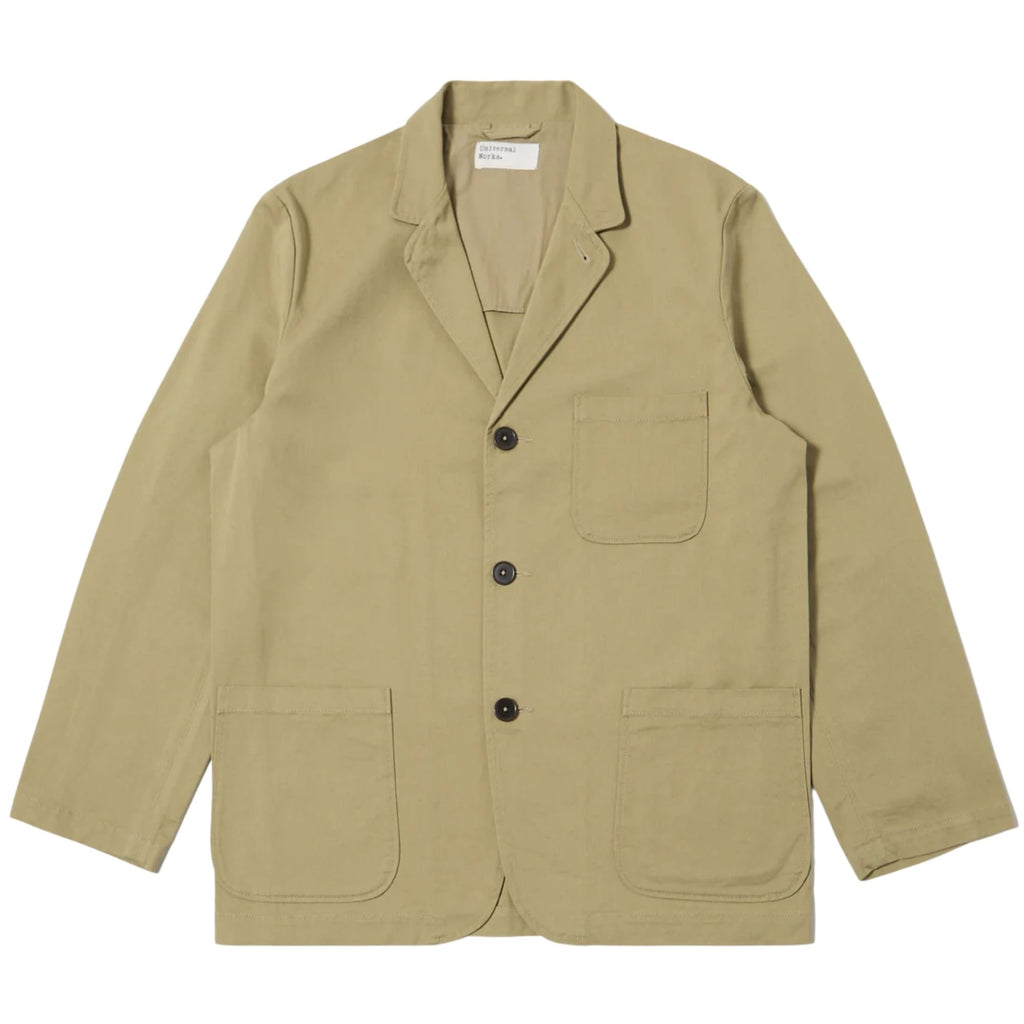 Three Button Jacket - Sand