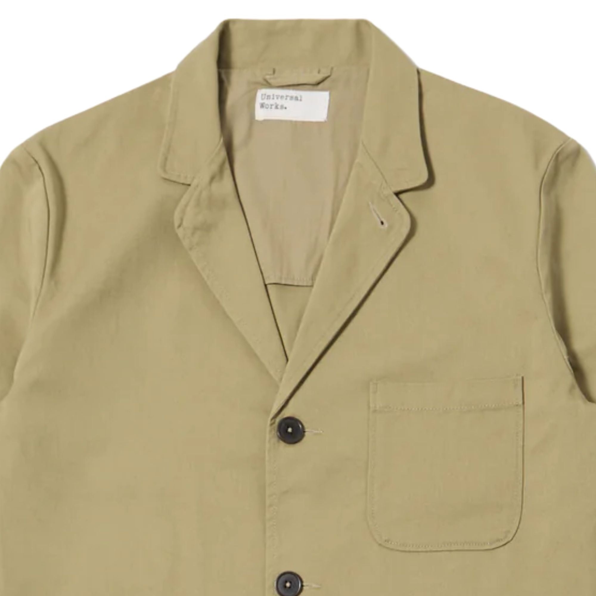 Three Button Jacket - Sand