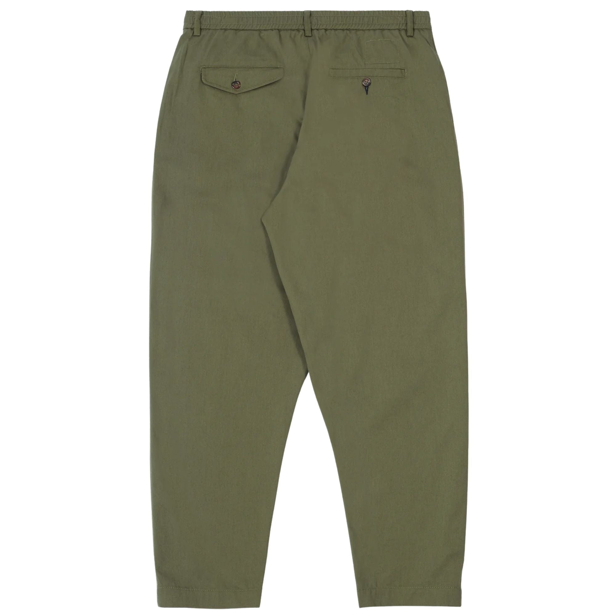Pleated Track Pant - Olive