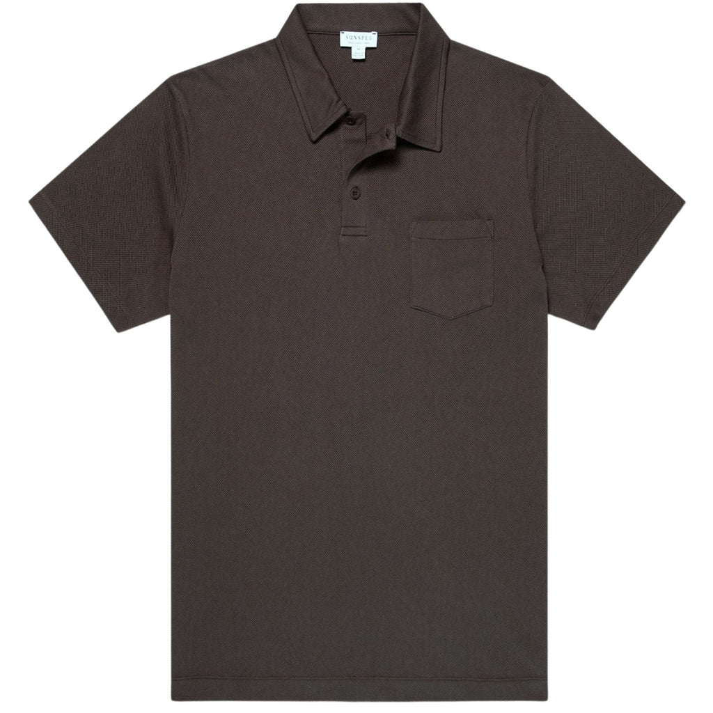 Riviera Polo Shirt - Chocolate