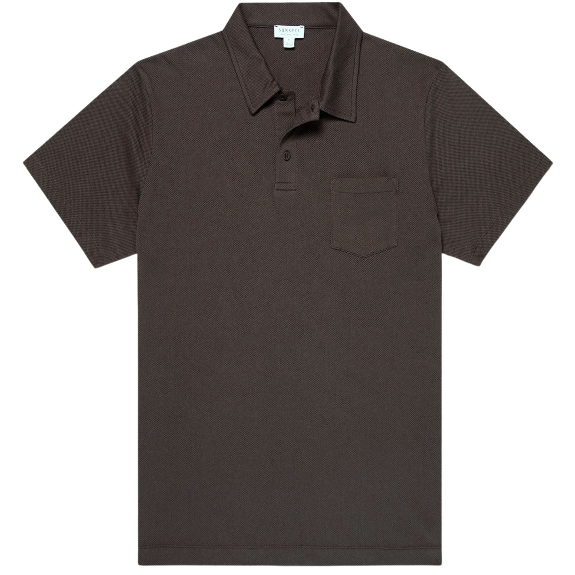 Riviera Polo Shirt - Chocolate