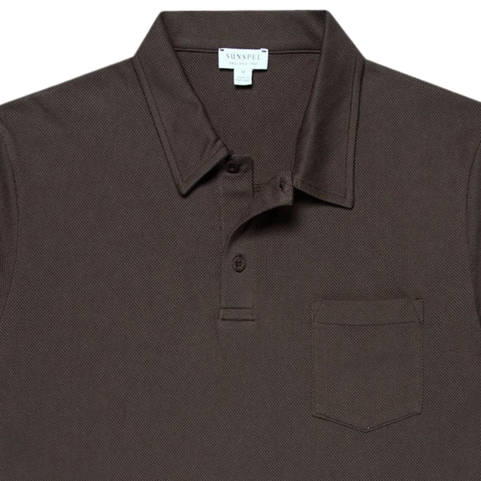 Riviera Polo Shirt - Chocolate