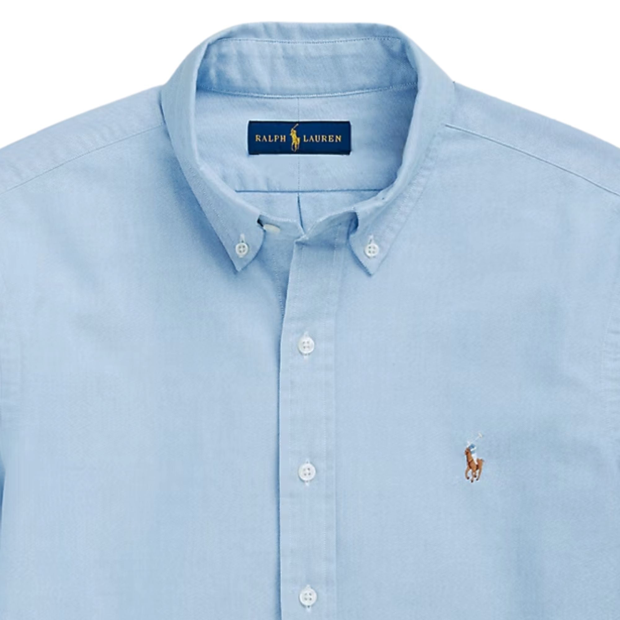 Polo Ralph Lauren ライトブルー オックスフォードシャツ XL Polo Ralph Lauren Oxford Shirt - Blue – Stuarts London