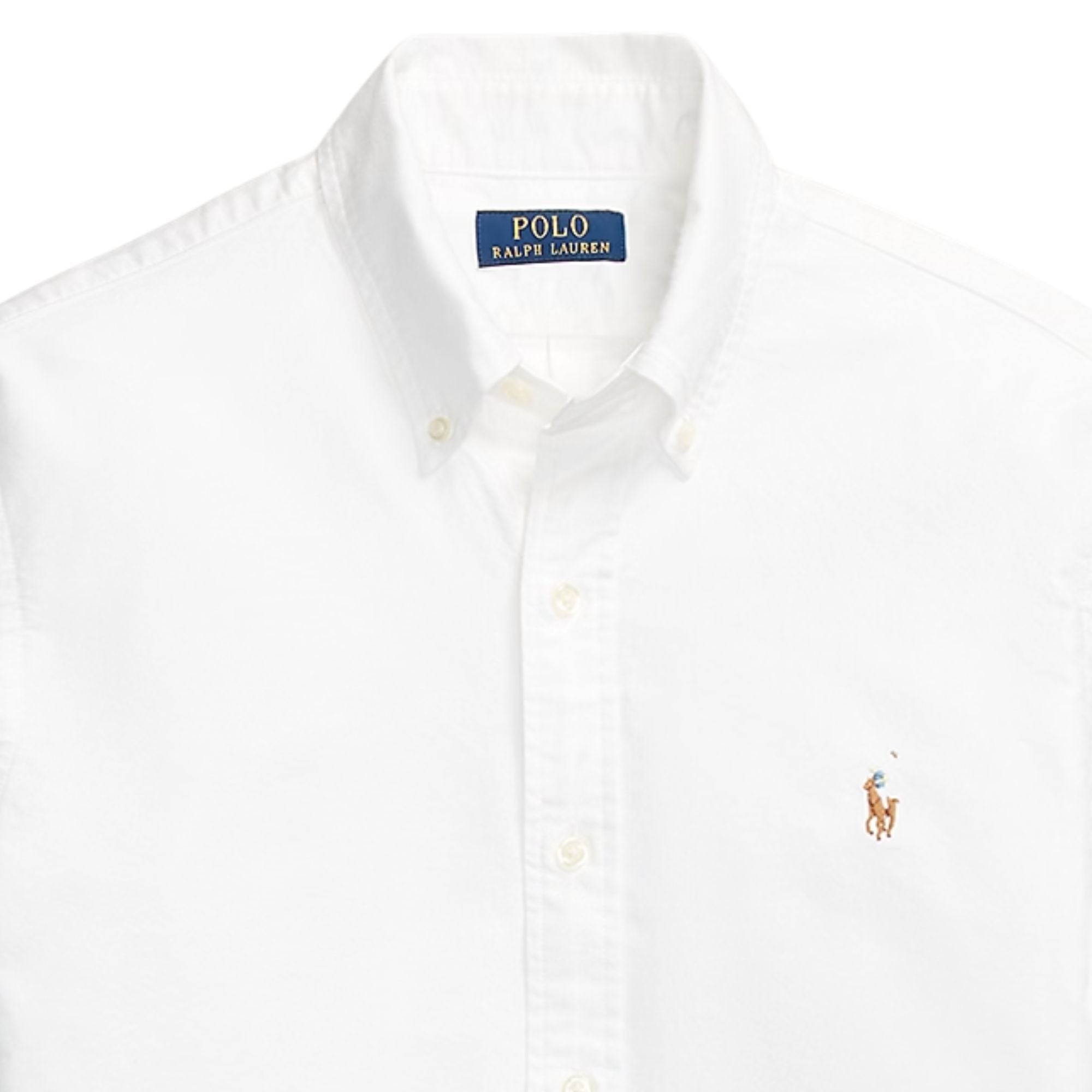 Polo Ralph Lauren Oxford Shirt - White – Stuarts London