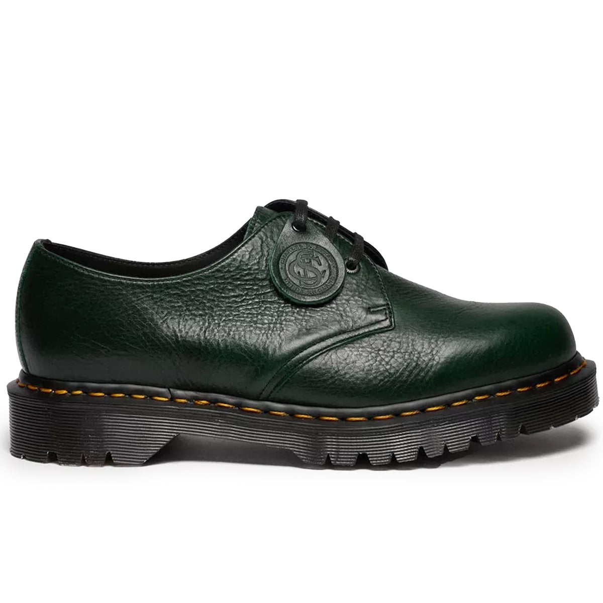 Dr. Martens 1461 Made In England Herren Green Schuhe Plattform Size Us 8 Dr Martens 1461 BUCKINGHAM - DMS GREEN – HOMETEAM main image 2