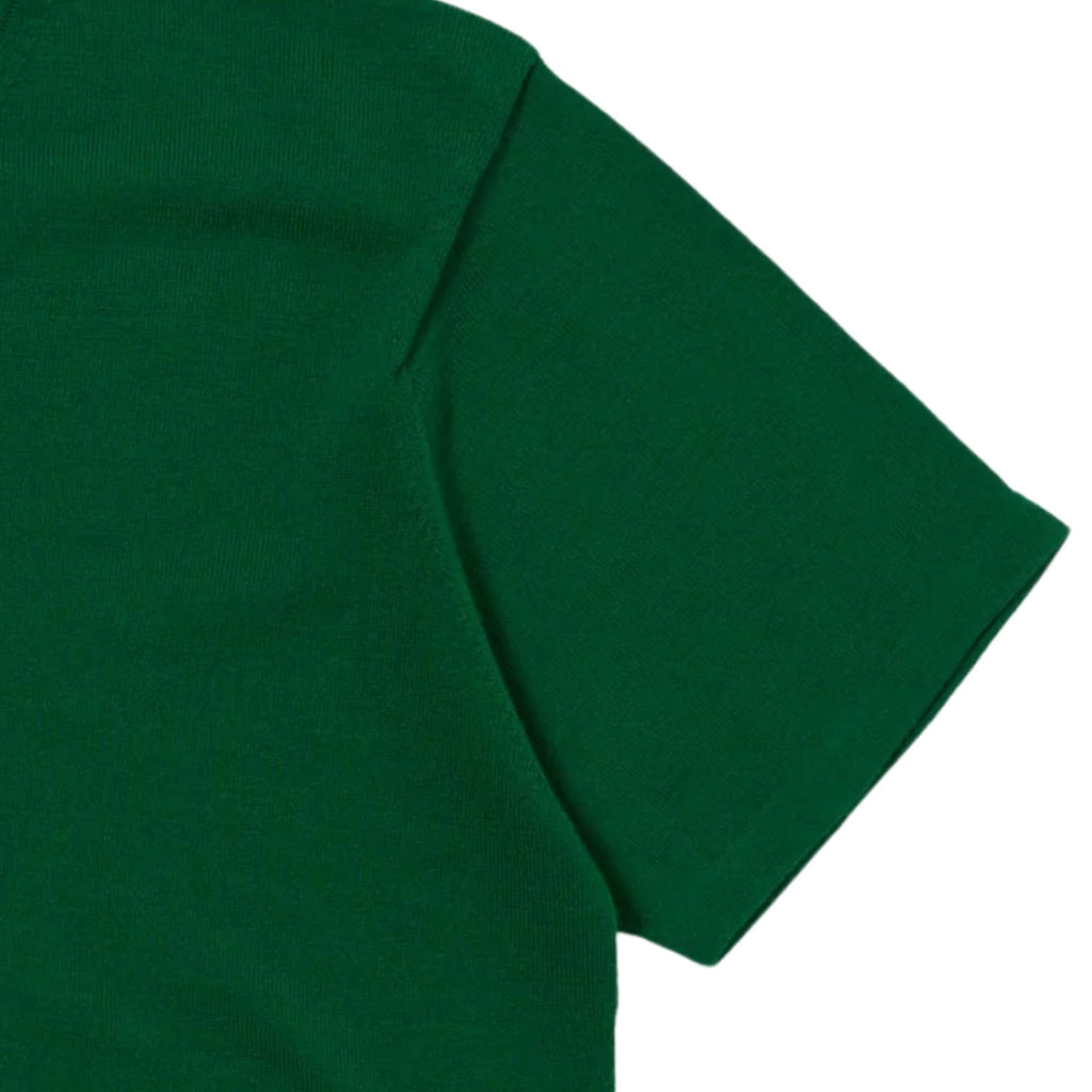 Merino Fine Knit T-Shirt - Green