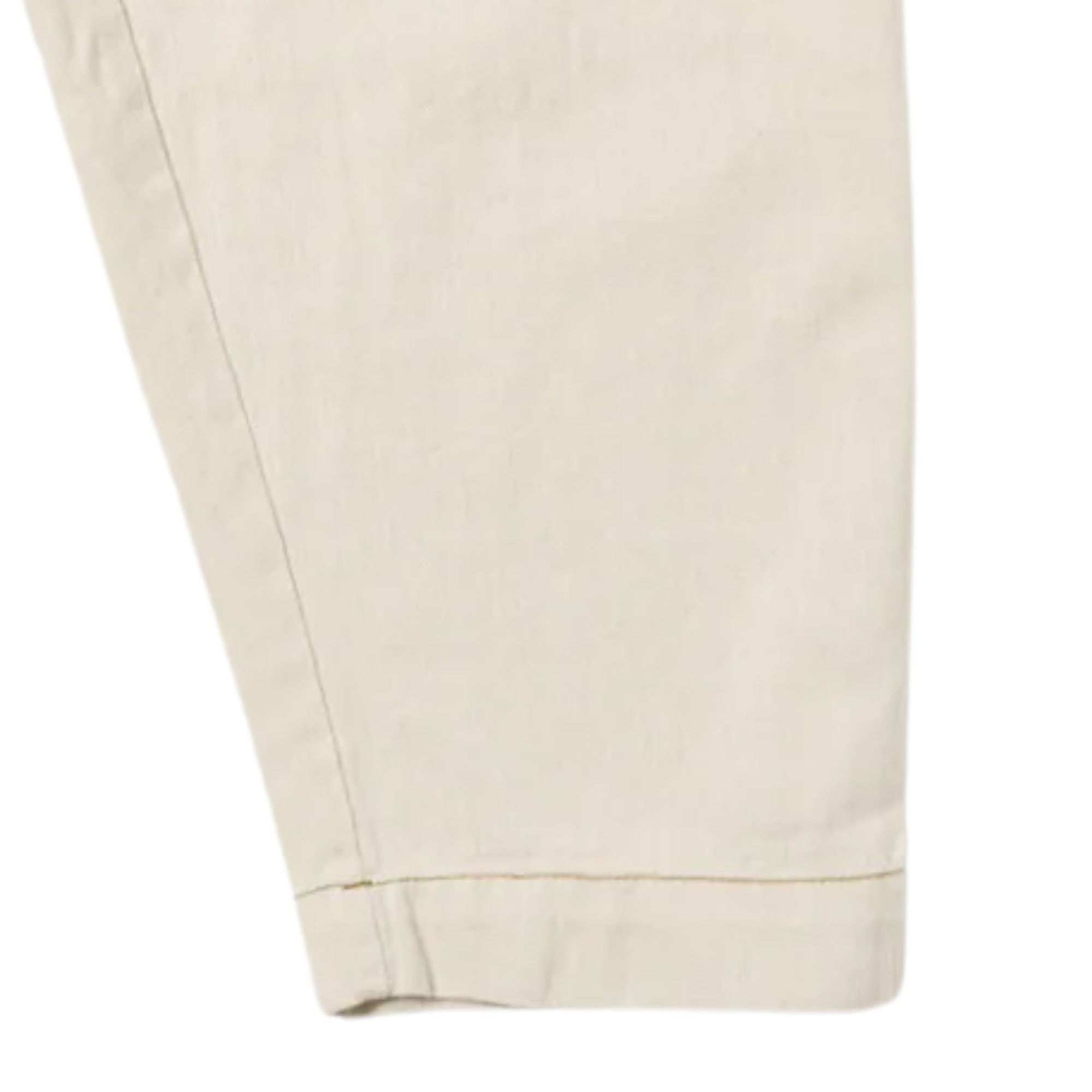 Pleated Track Pant - Ecru