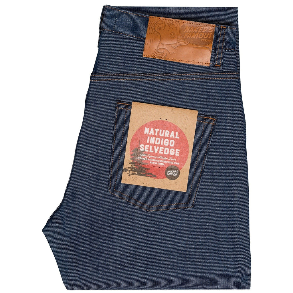 Easy Guy Natural Indigo Selvedge - Raw Blue