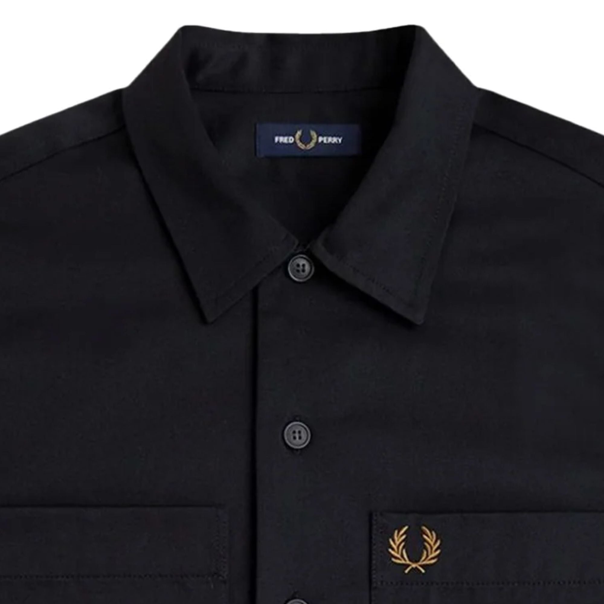 Twill Overshirt - Black