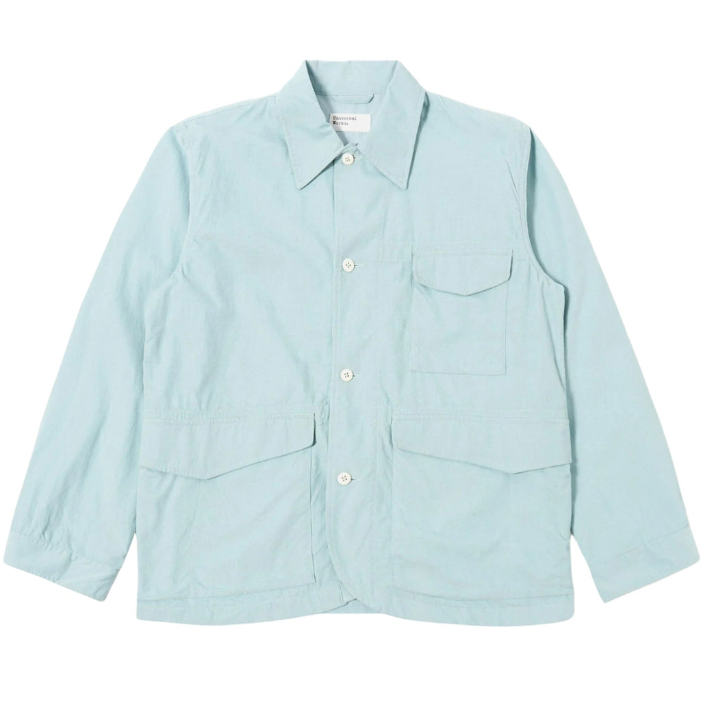 Fine Cord Duty Jacket - Aqua