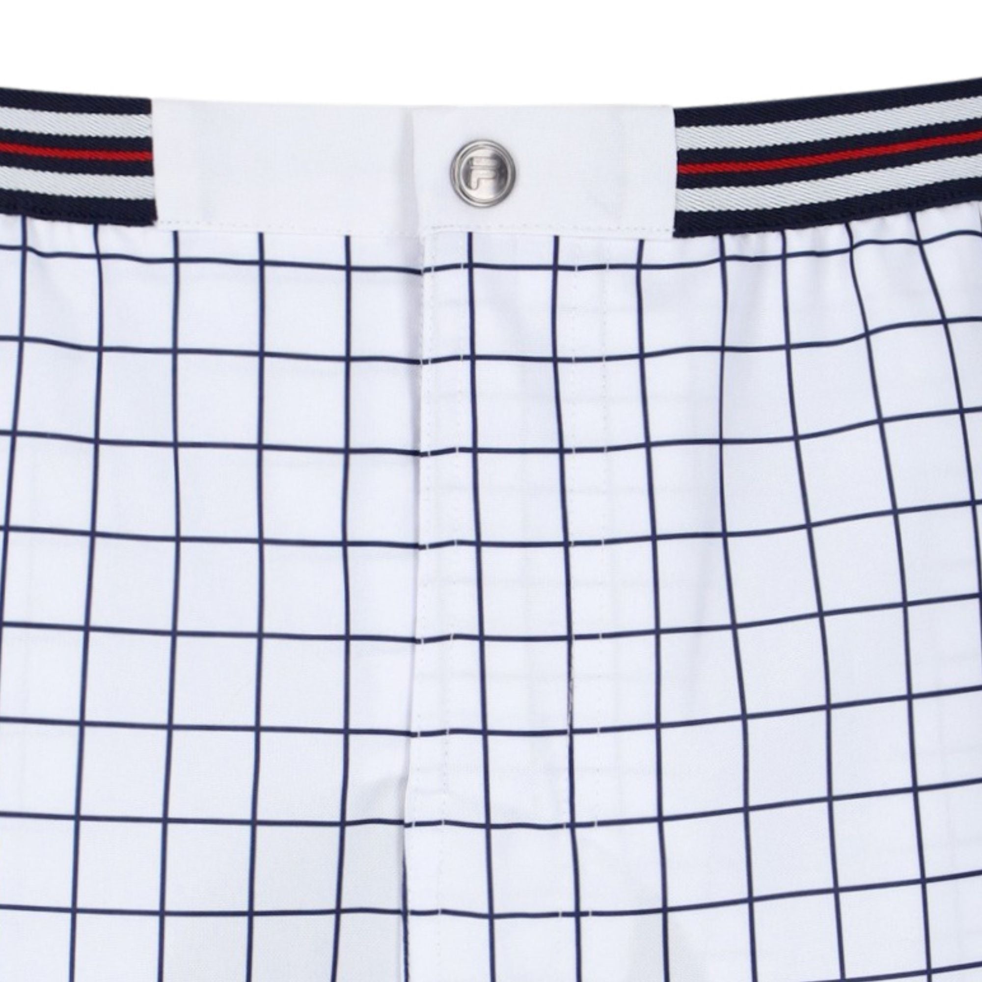 High Tide Terry Stripe Shorts - White