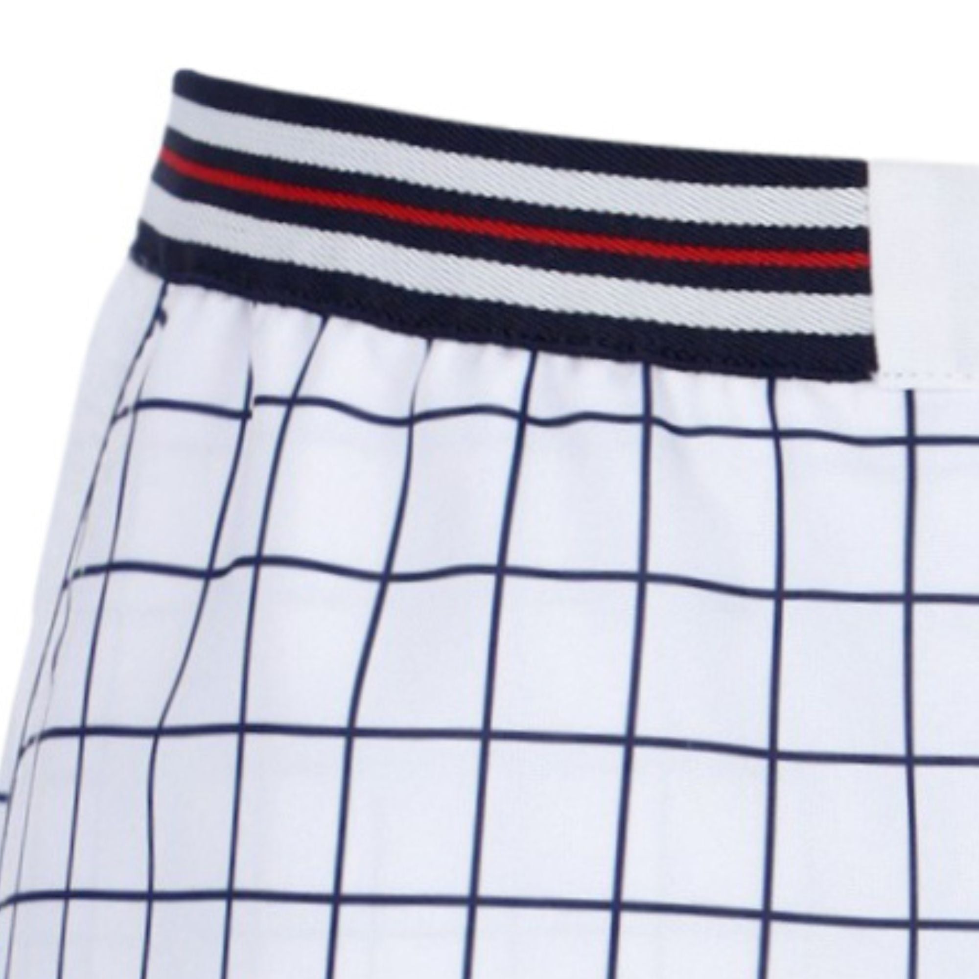 High Tide Terry Stripe Shorts - White