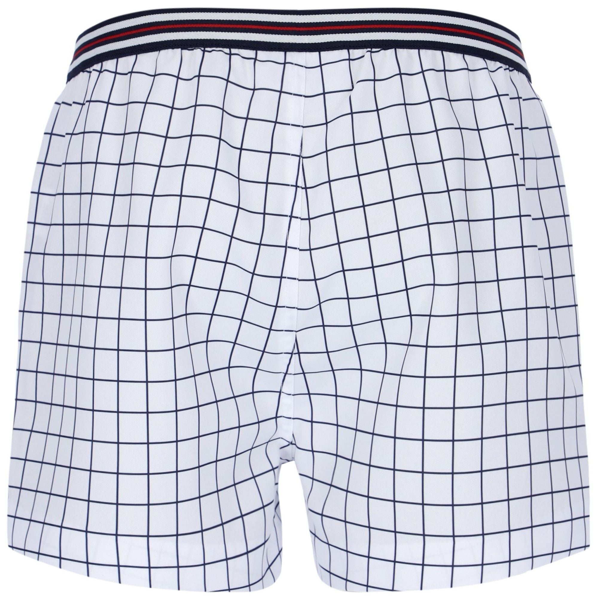 High Tide Terry Stripe Shorts - White