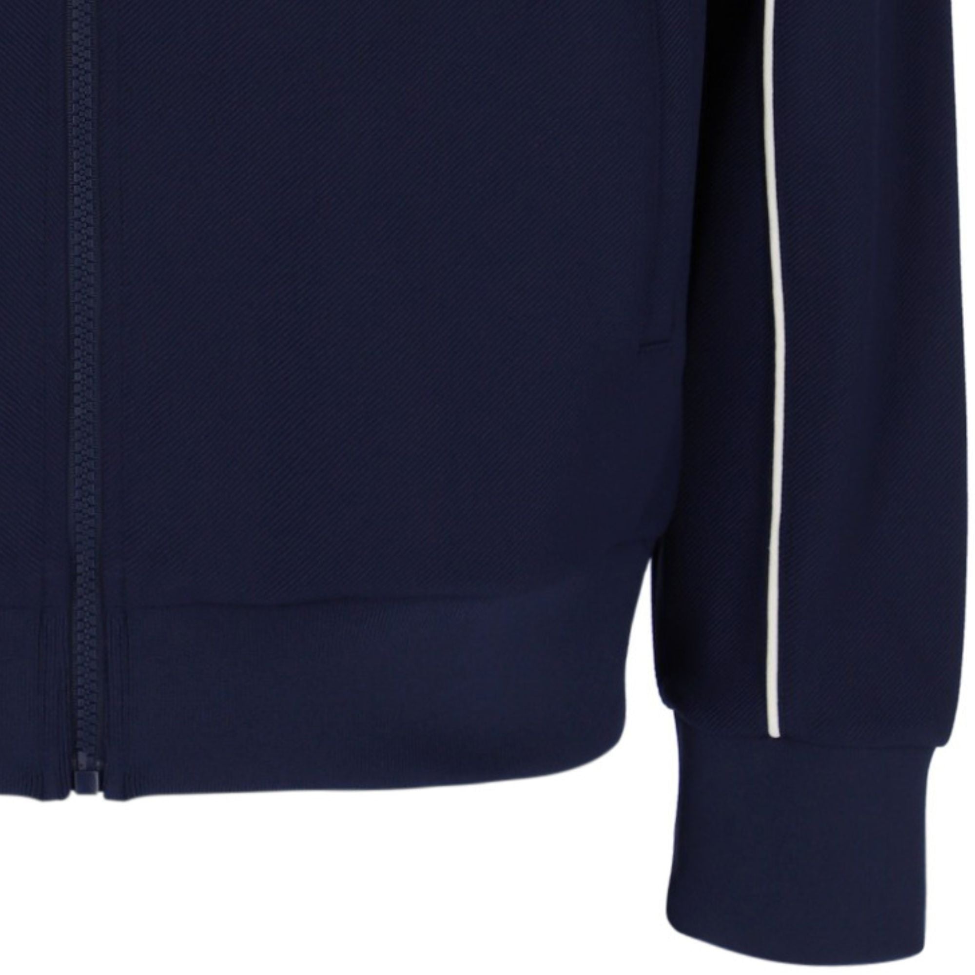 Federico Tipped Neck Track Jacket - Fila Navy