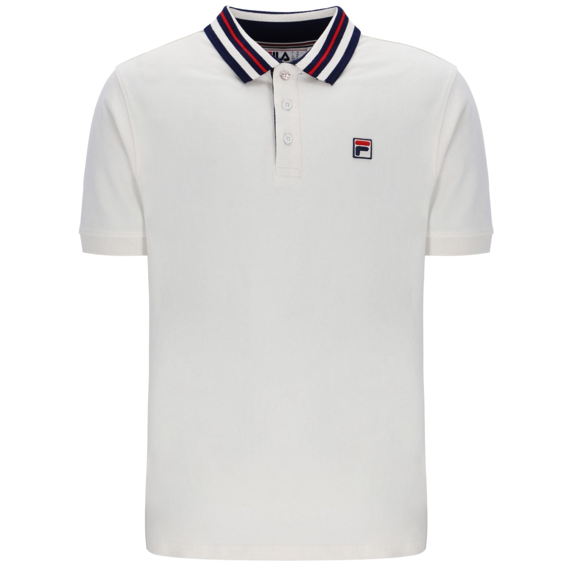 Achille Heritage Tape Polo - Gardenia