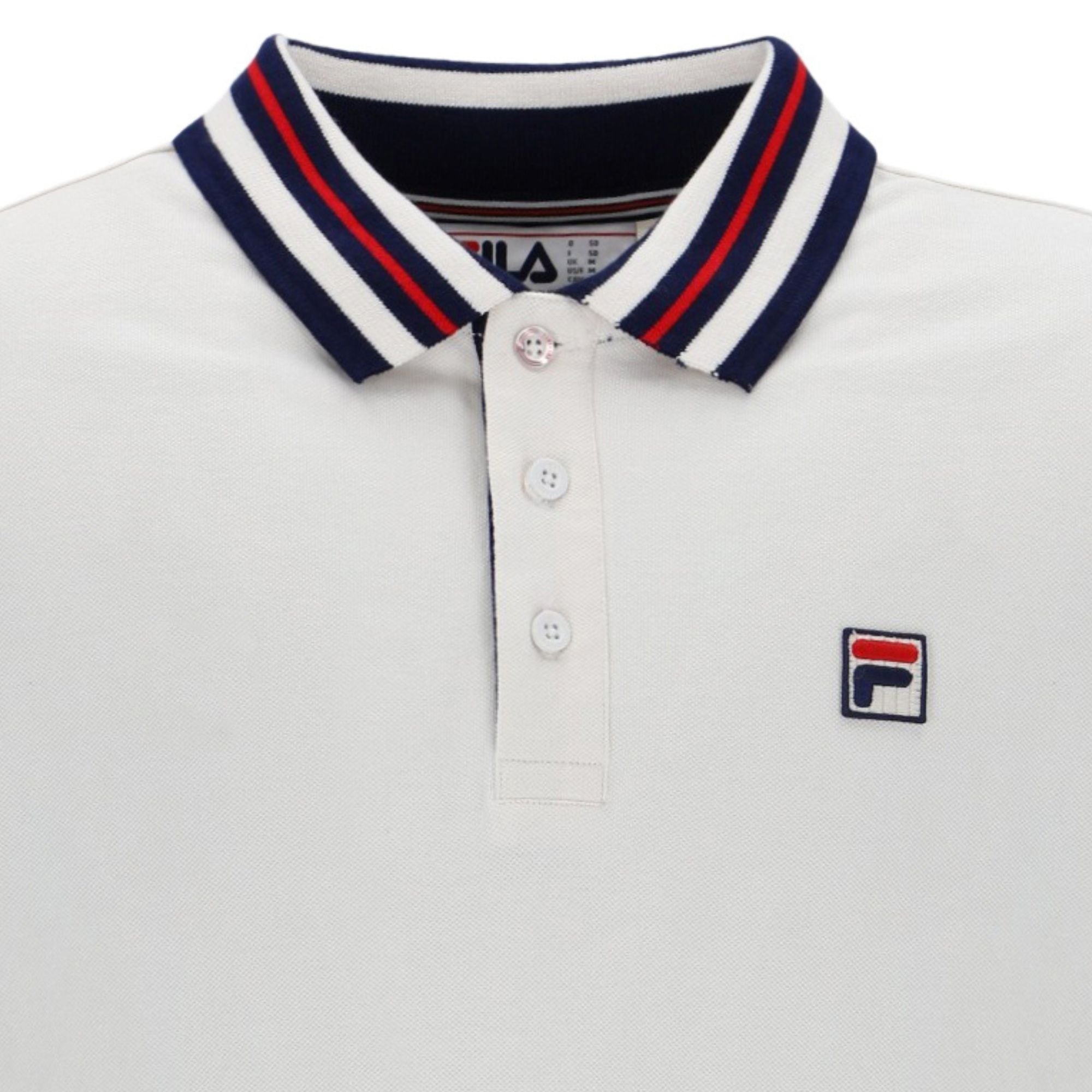 Achille Heritage Tape Polo - Gardenia