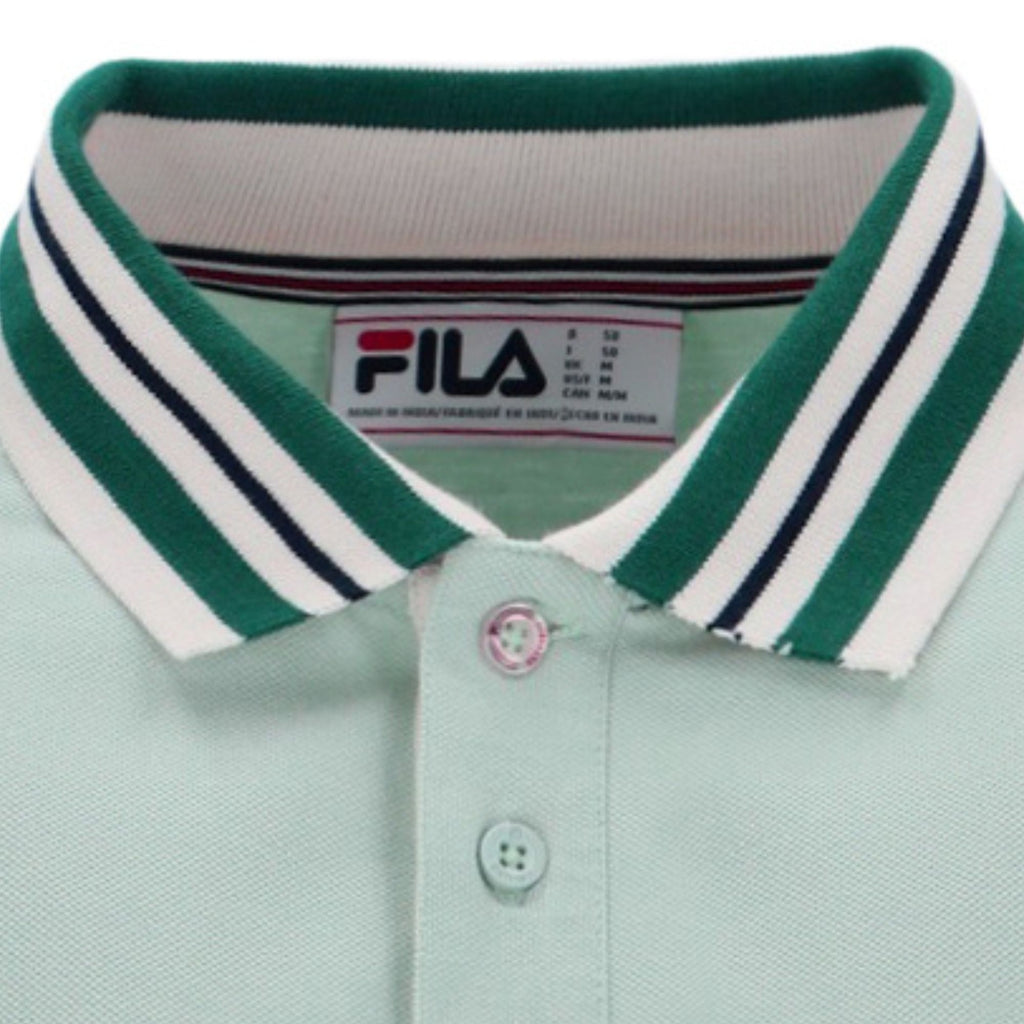Achille Heritage Tape Polo - Surf Spray
