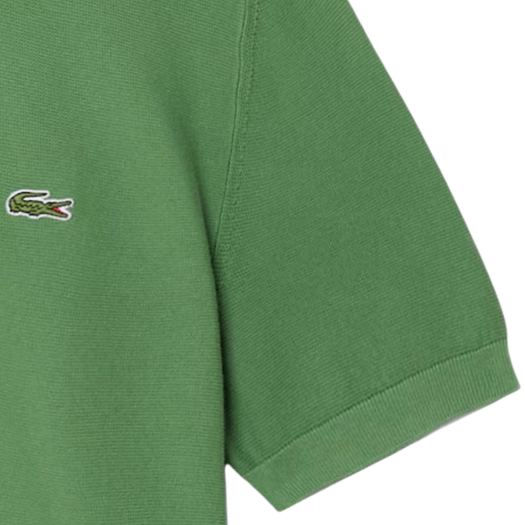 Knitted Polo Shirt - Lettuce