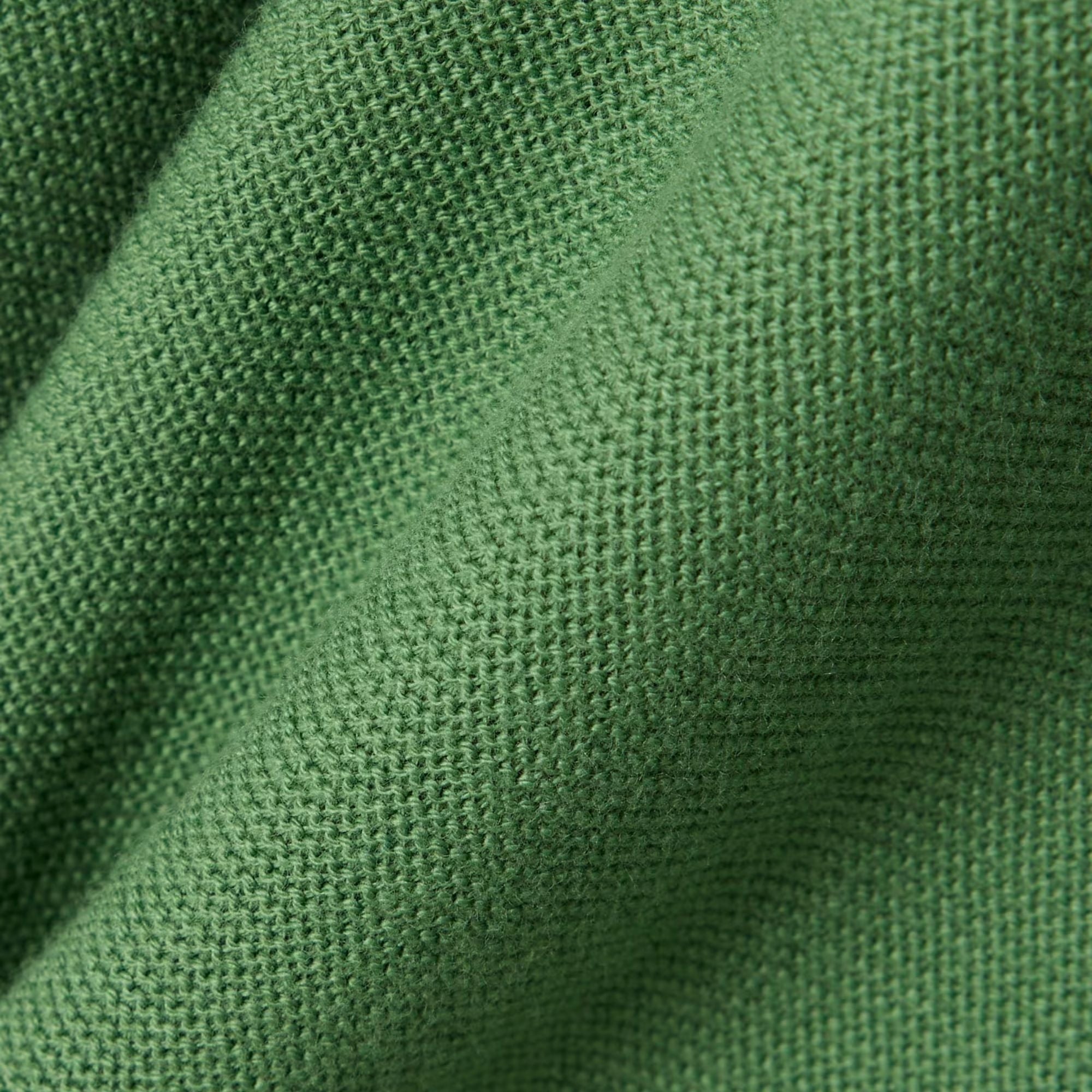 Knitted Polo Shirt - Lettuce