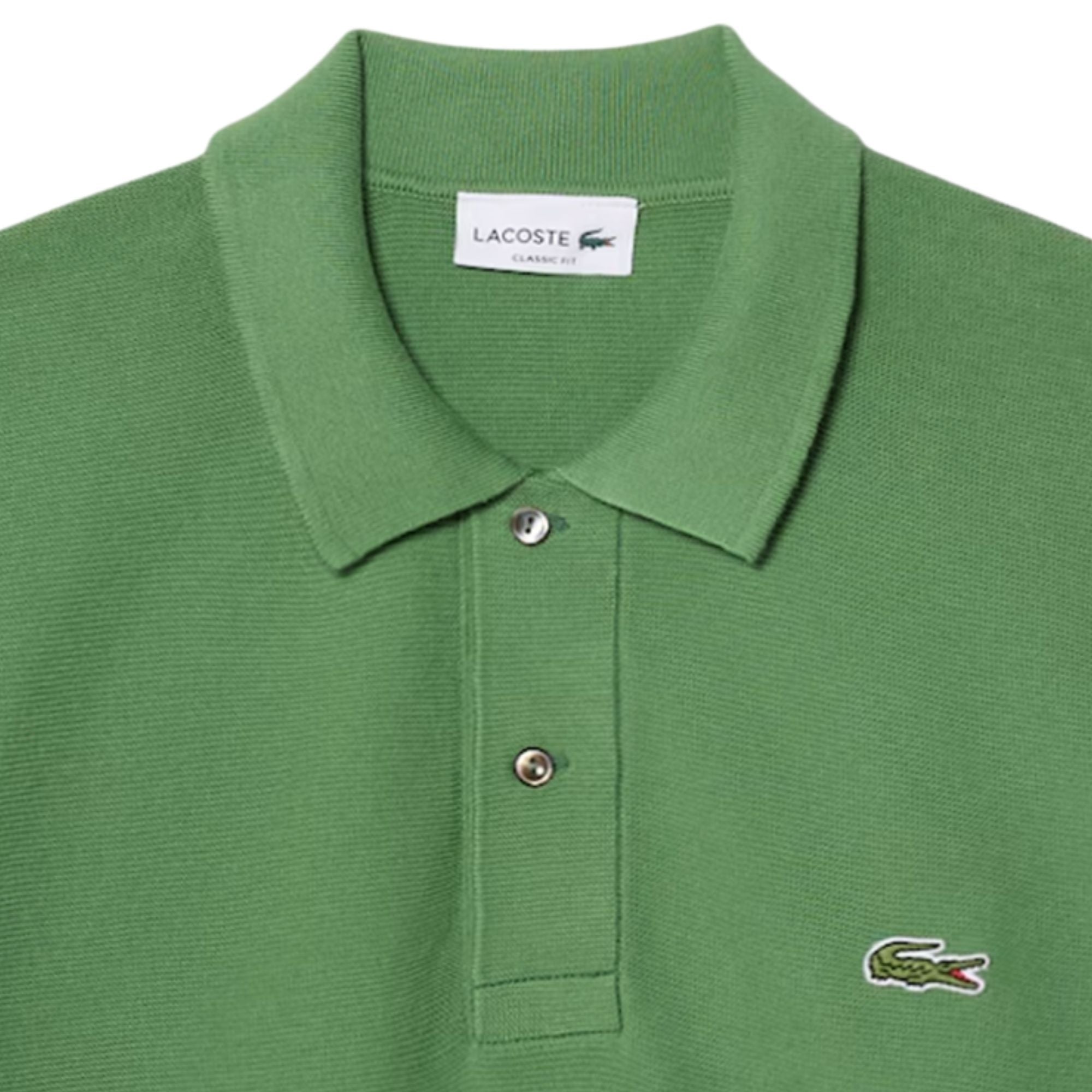 Knitted Polo Shirt - Lettuce