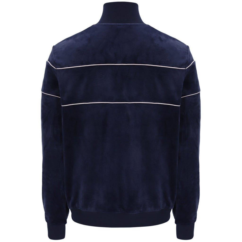 Fila Vintage Vittorio Velour Track Top - Fila Navy