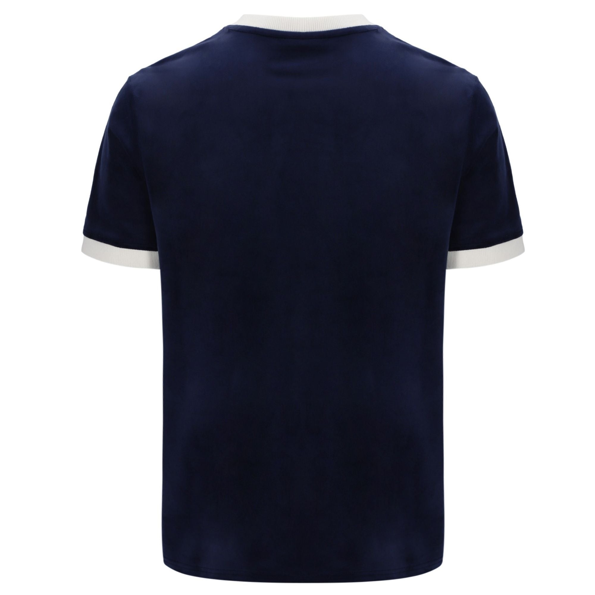 Basilio Velour T-Shirt - Fila Navy
