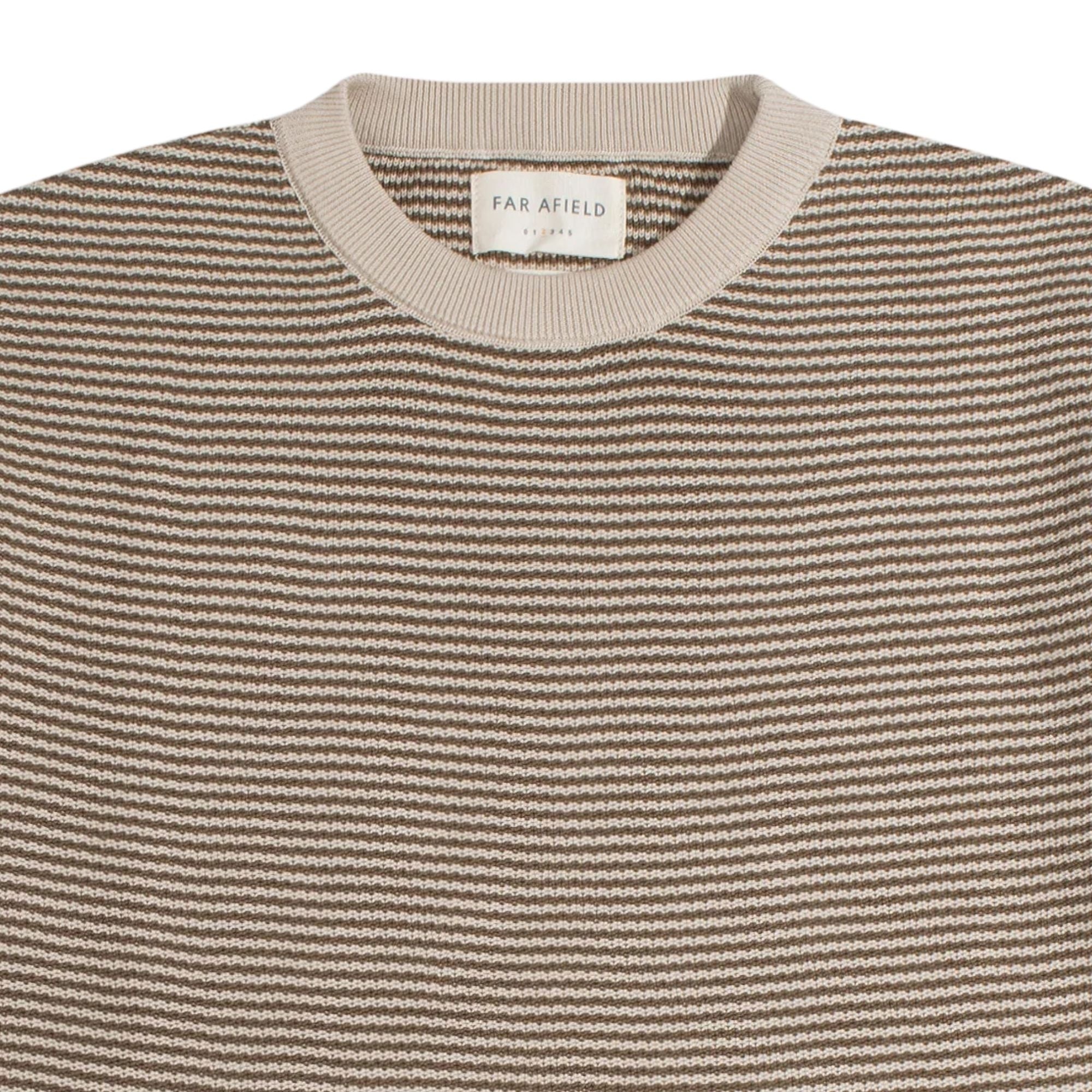 Newport Knit T-Shirt - Sand/Brown