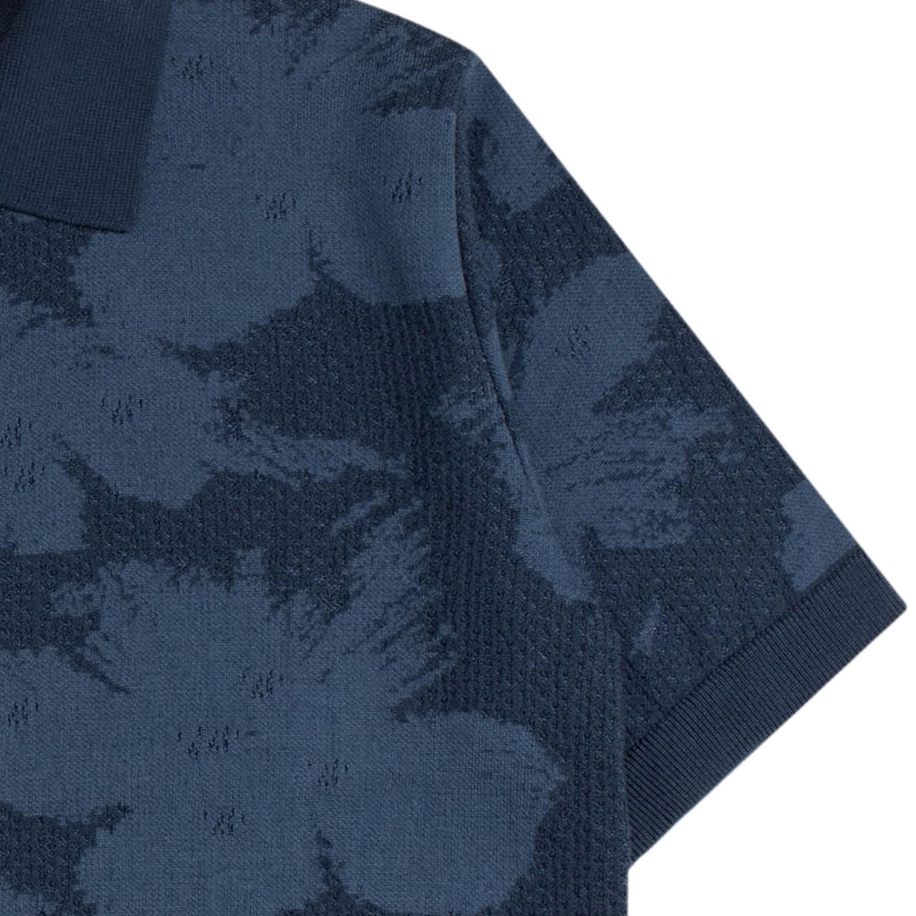 Zigger Knitted Shirt - Navy