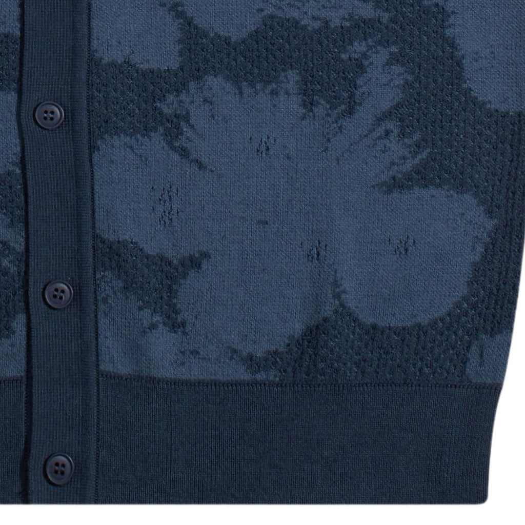 Zigger Knitted Shirt - Navy