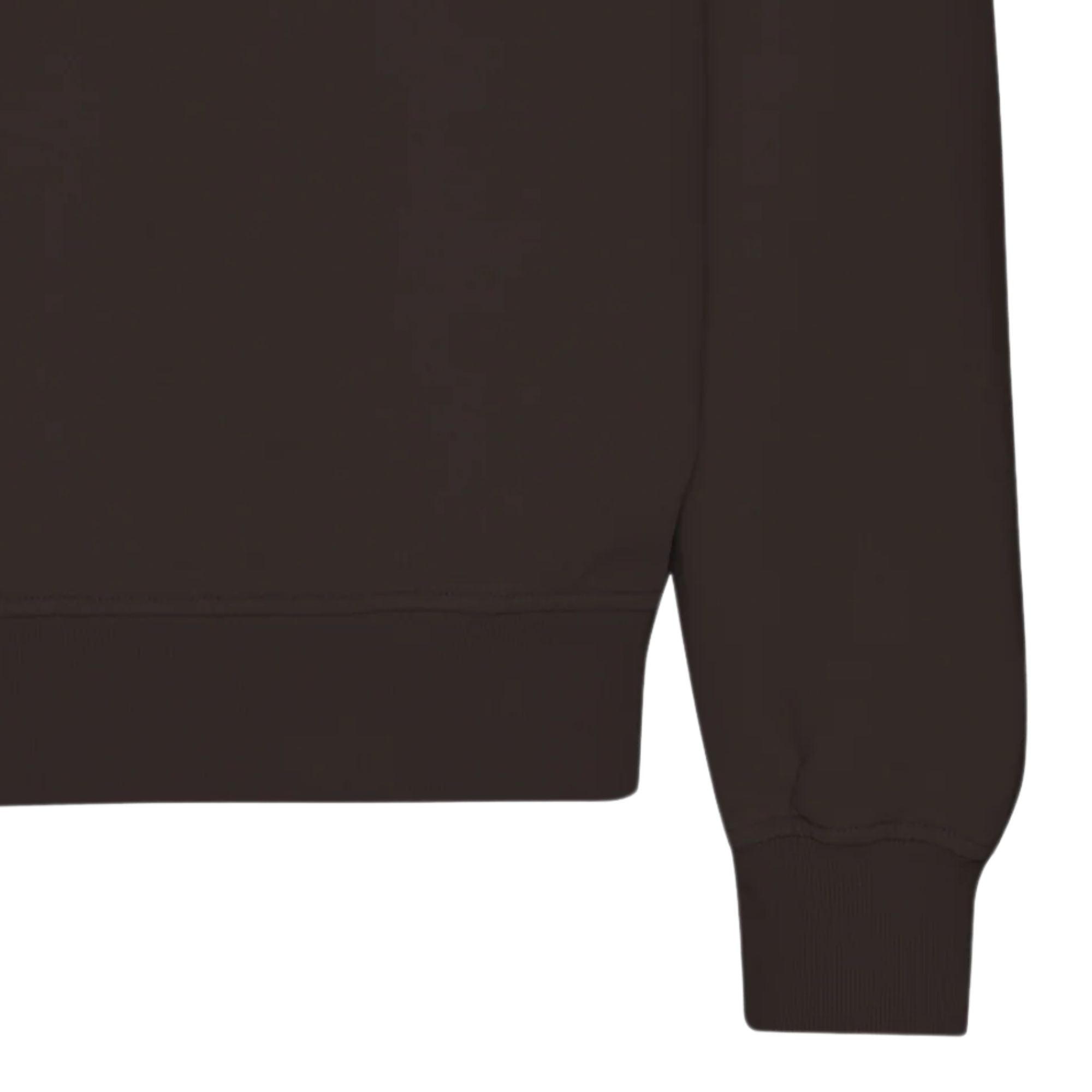 Organic Oversized Crew - Coffee Brown