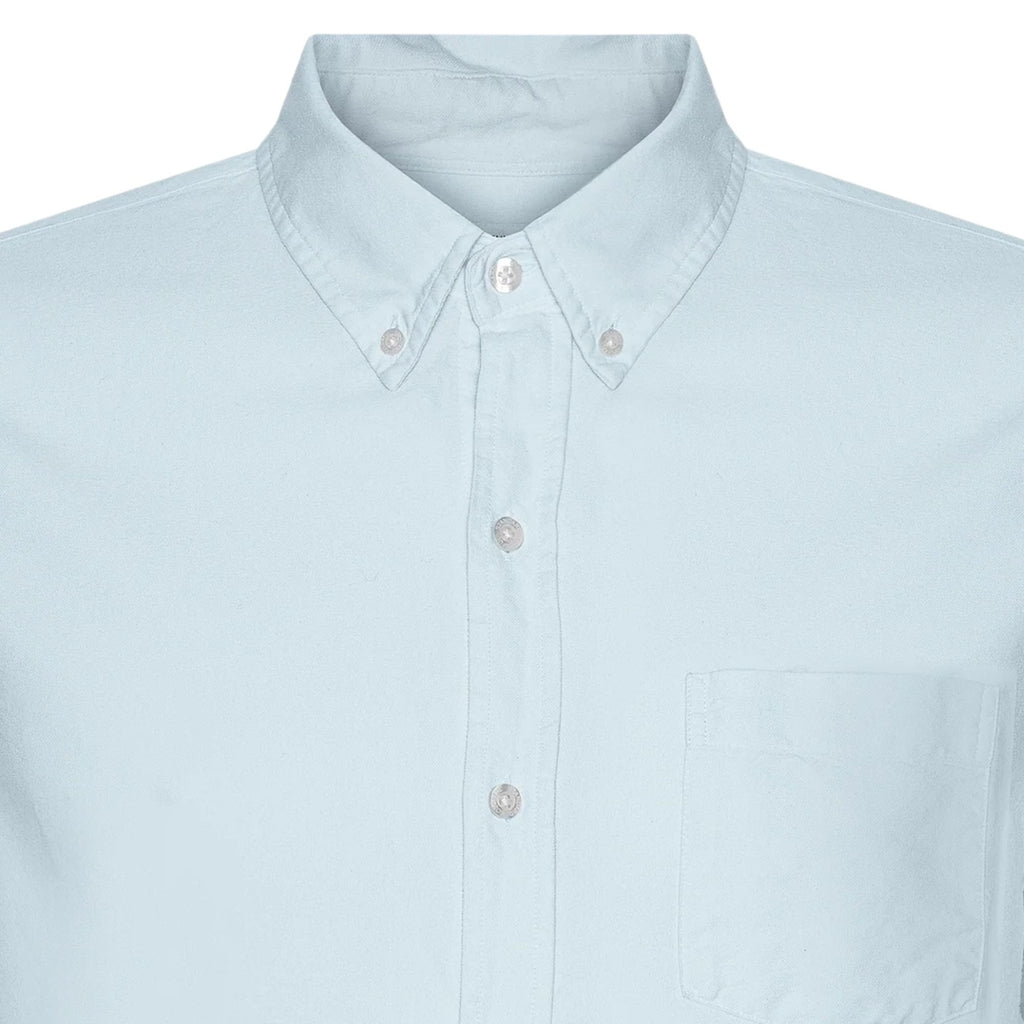 Organic Button Down Shirt - Polar Blue