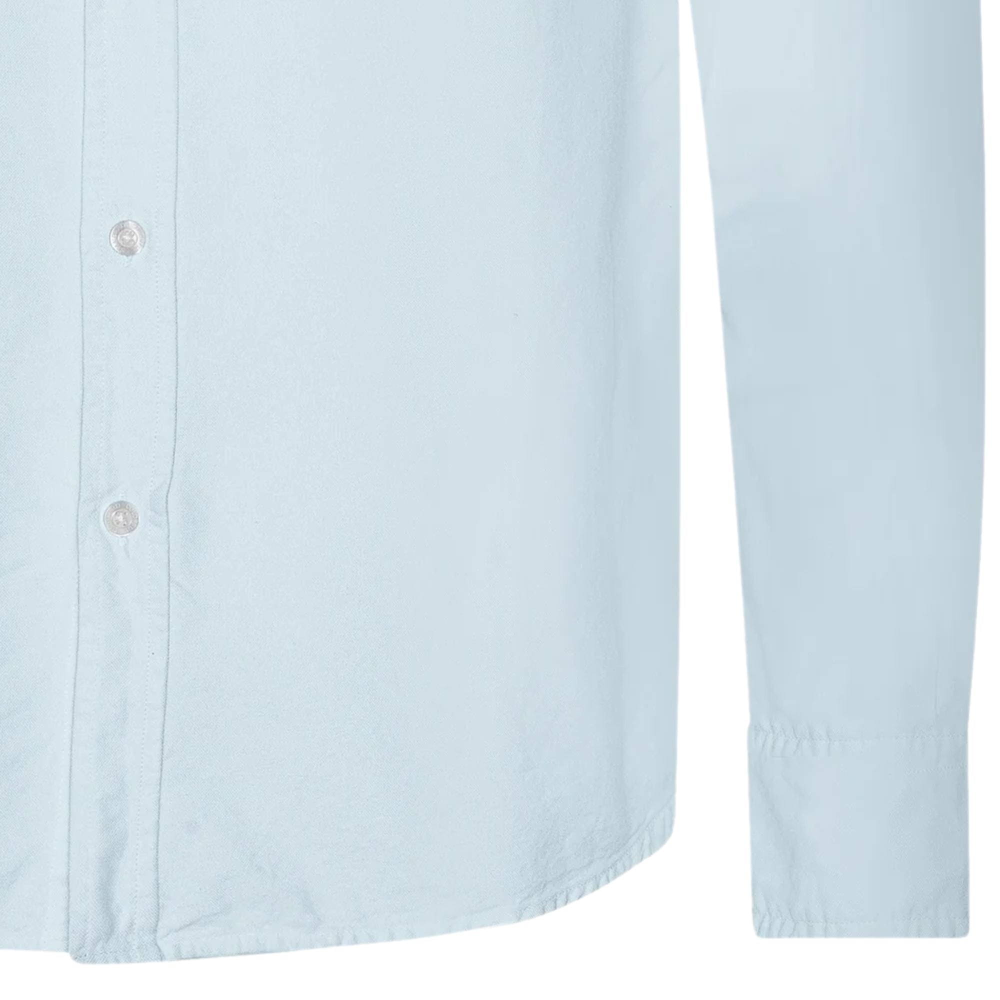Organic Button Down Shirt - Polar Blue