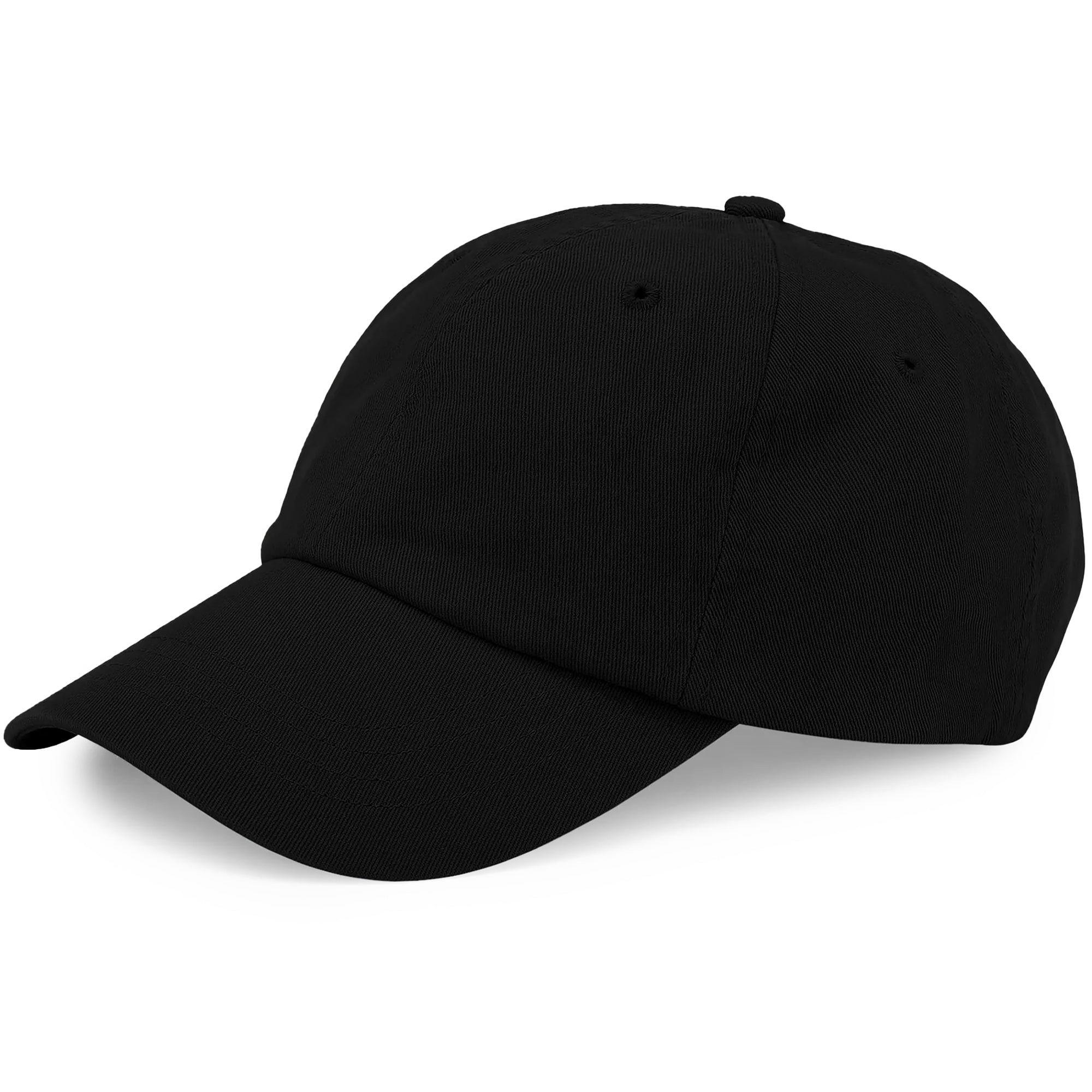 Organic Cotton Cap - Deep Black