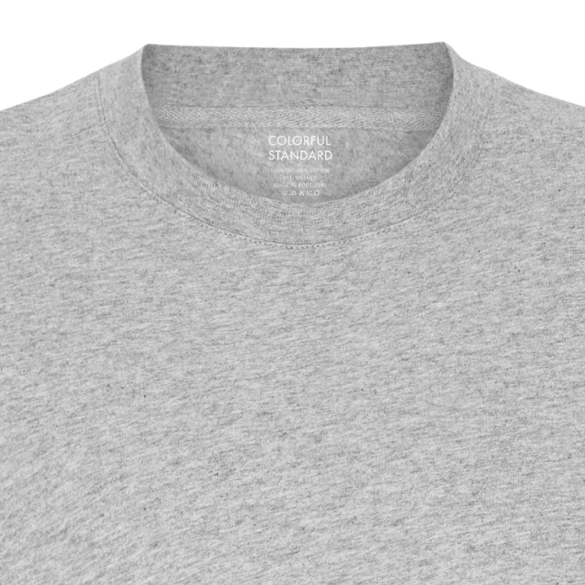 Oversized Organic T-Shirt - Heather Grey