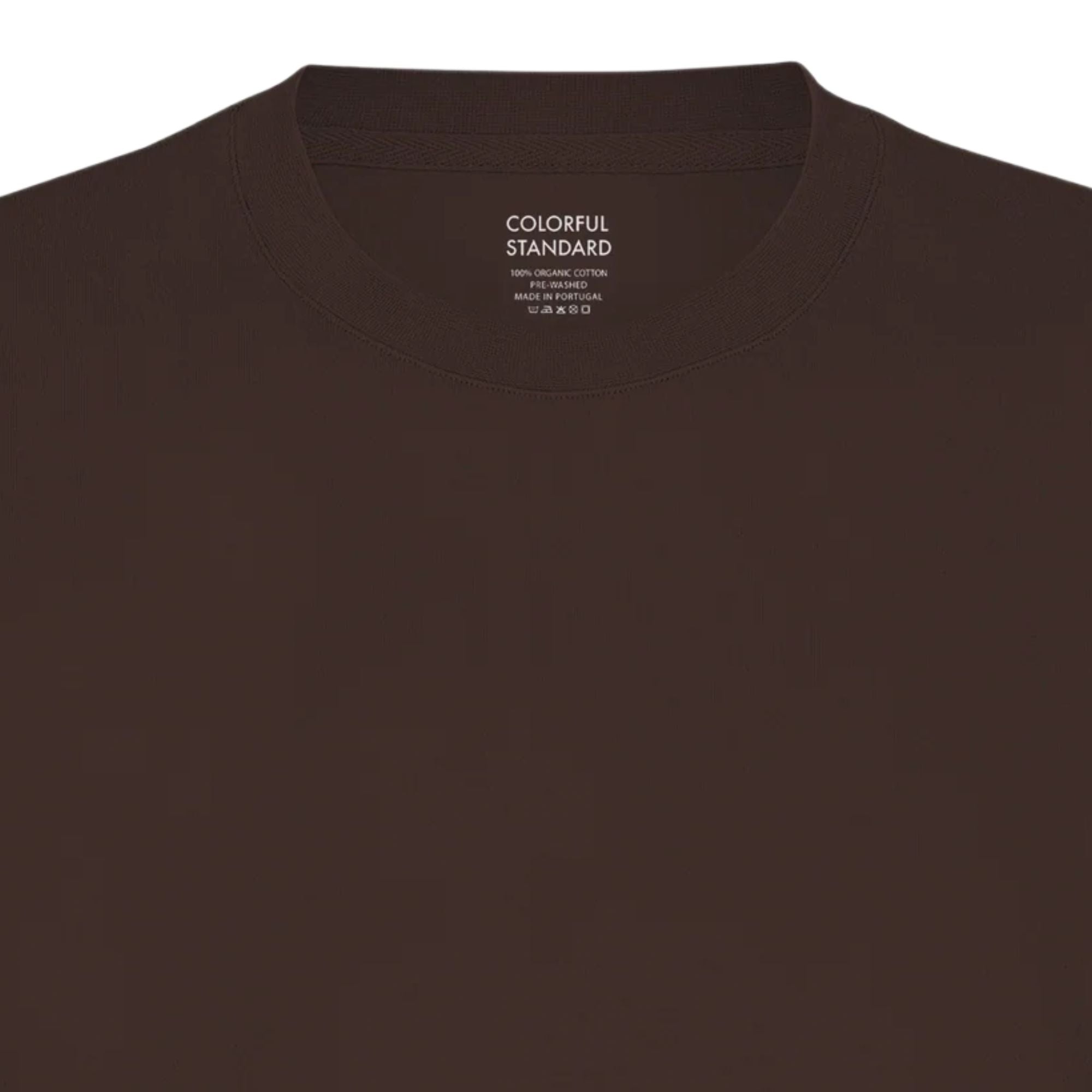Oversized Organic T-Shirt - Coffee Brown