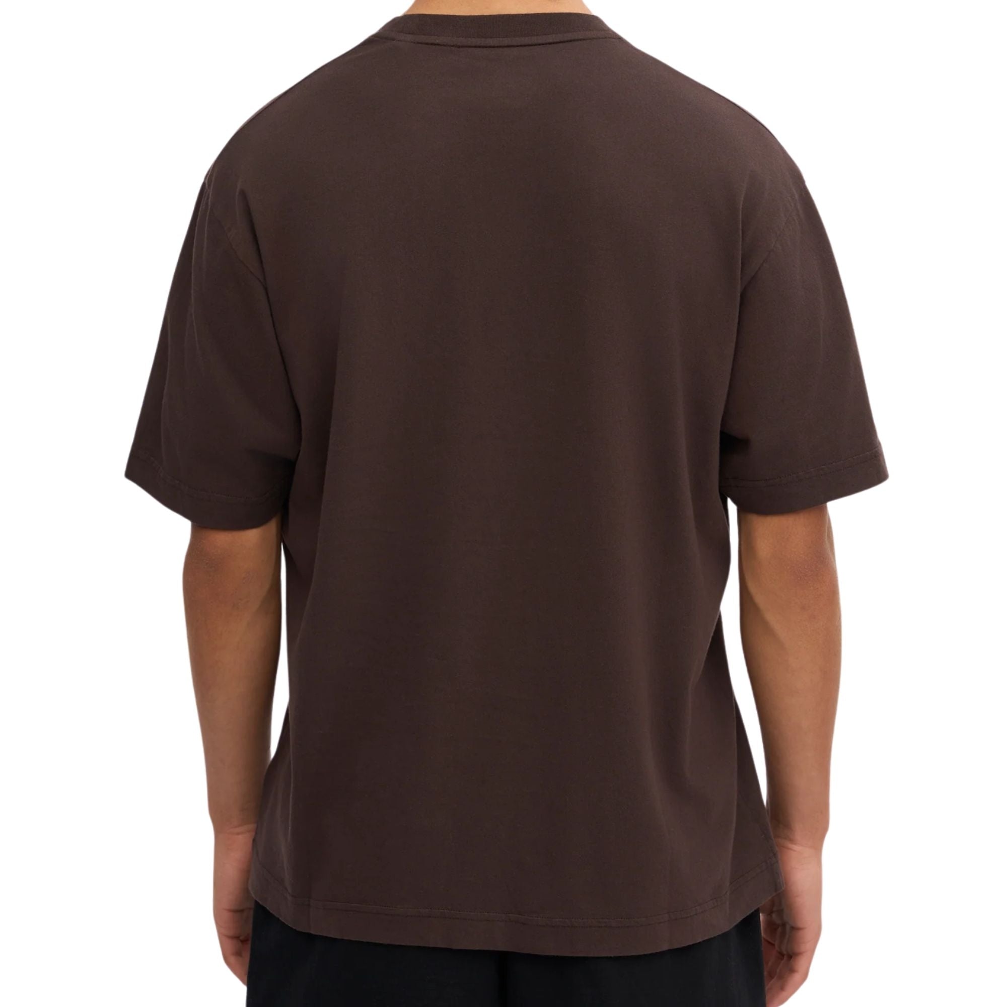Oversized Organic T-Shirt - Coffee Brown