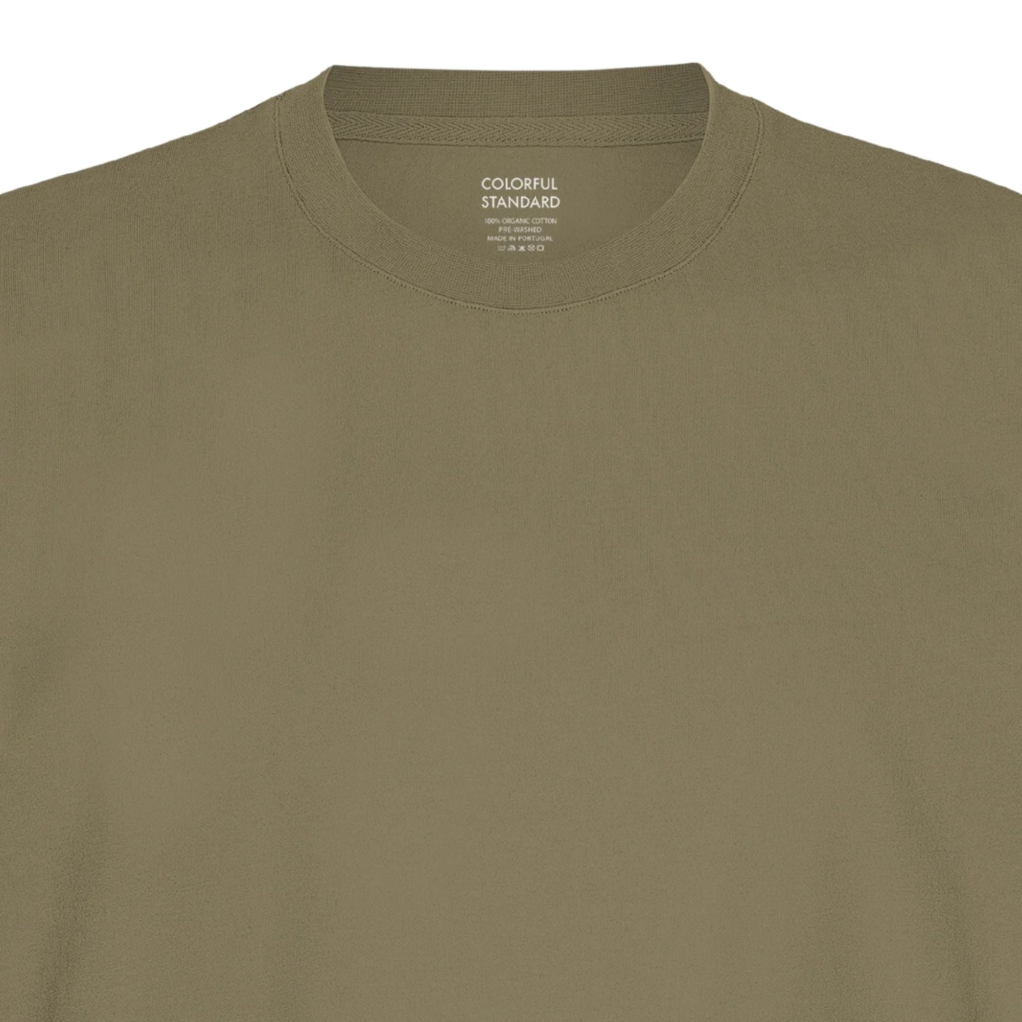 Oversized Organic T-Shirt - Dusty Olive