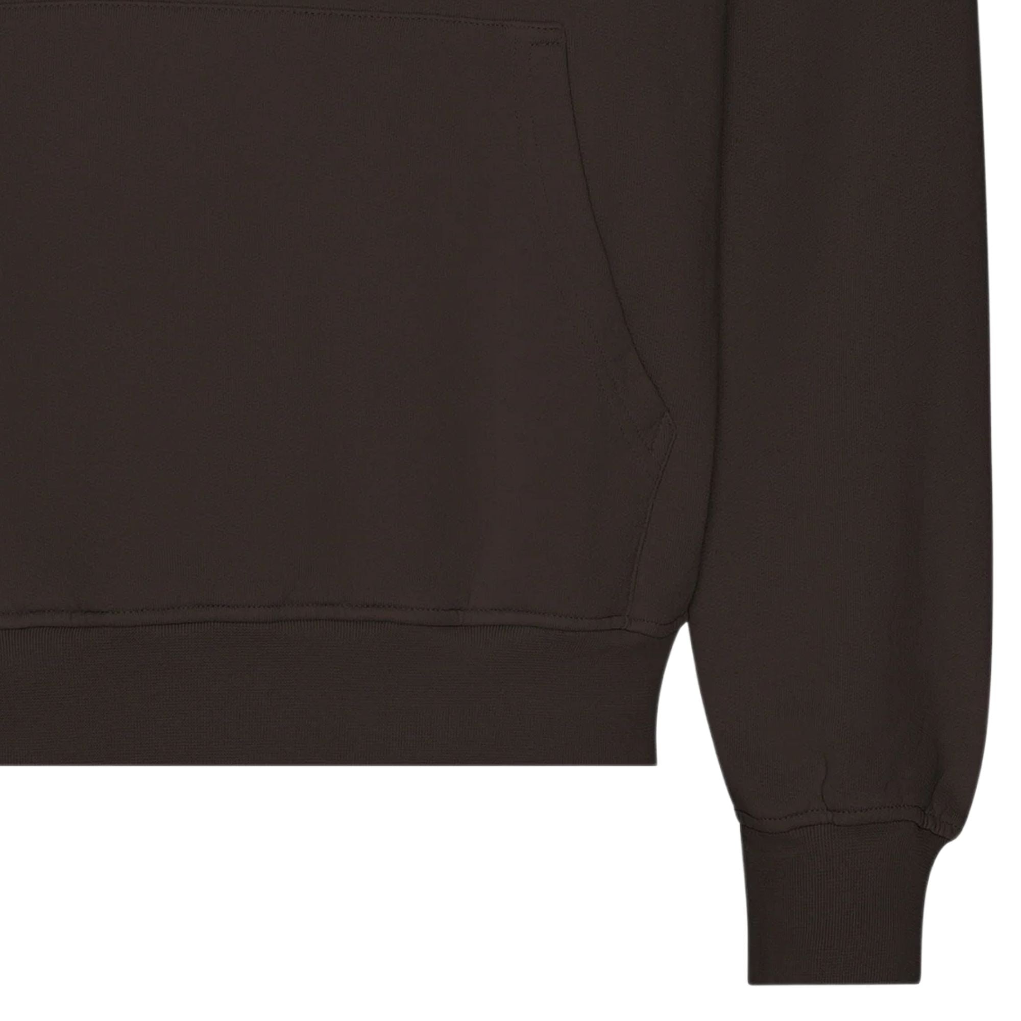 Organic Oversized Hood - Coffee Brown