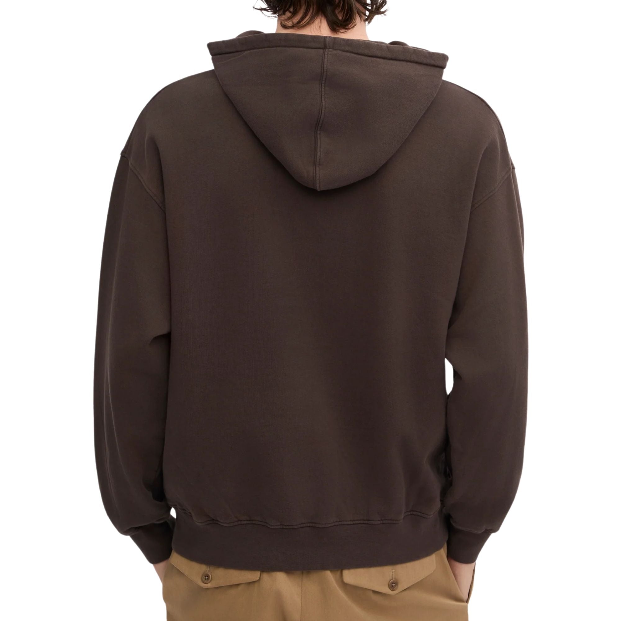 Organic Oversized Hood - Coffee Brown