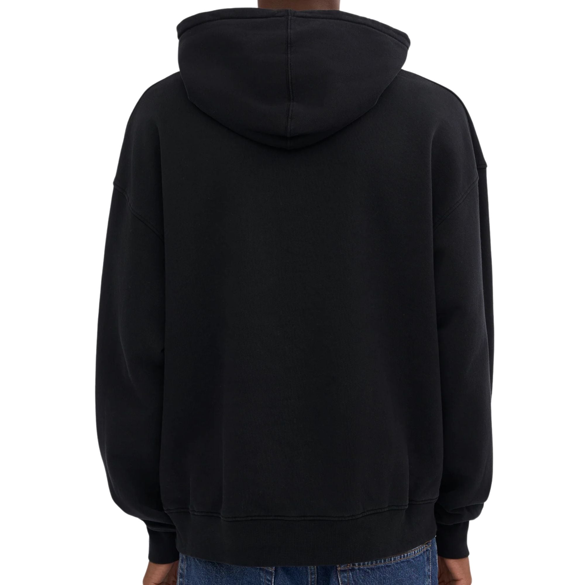 Organic Oversized Hood - Deep Black
