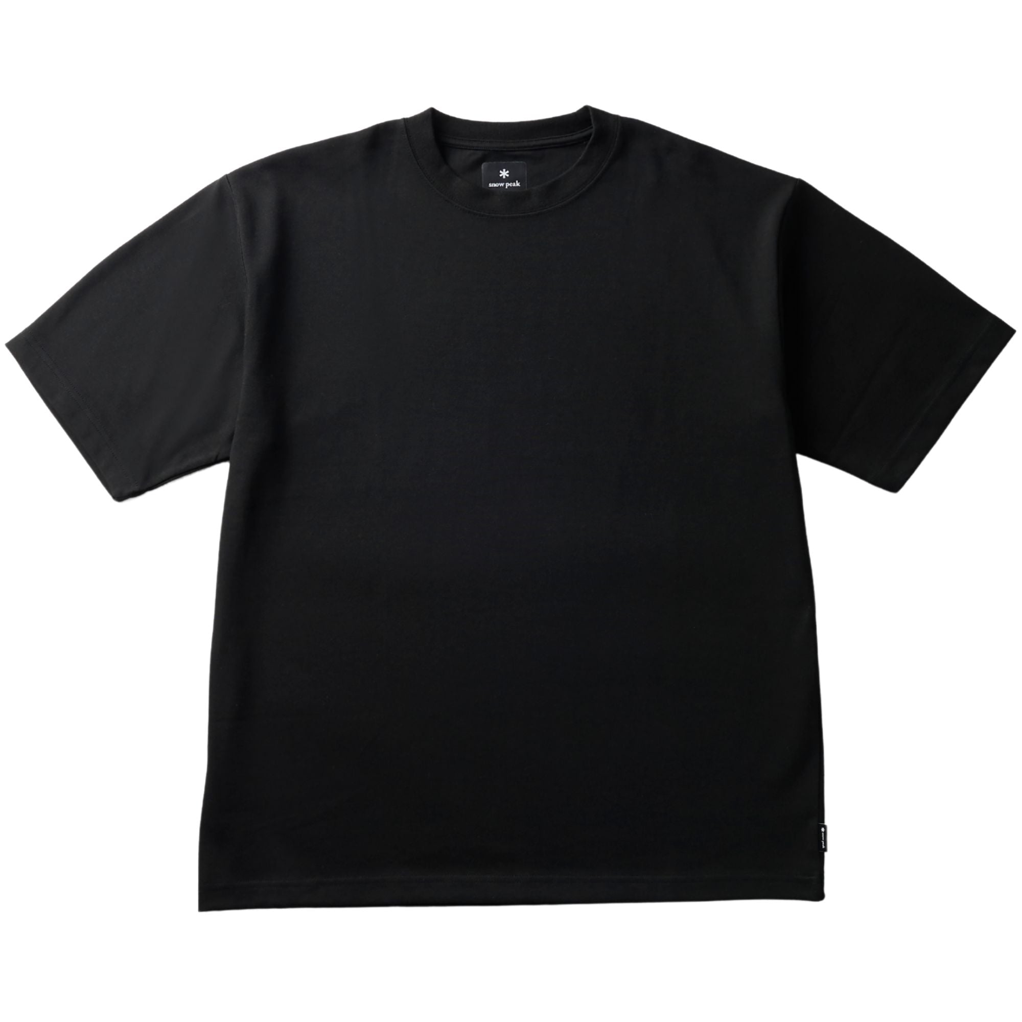 Back Printed Logo T-Shirt - Black