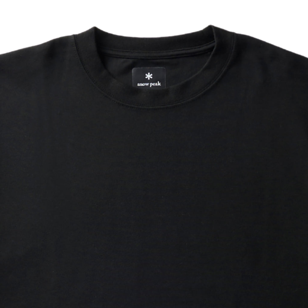 Back Printed Logo T-Shirt - Black