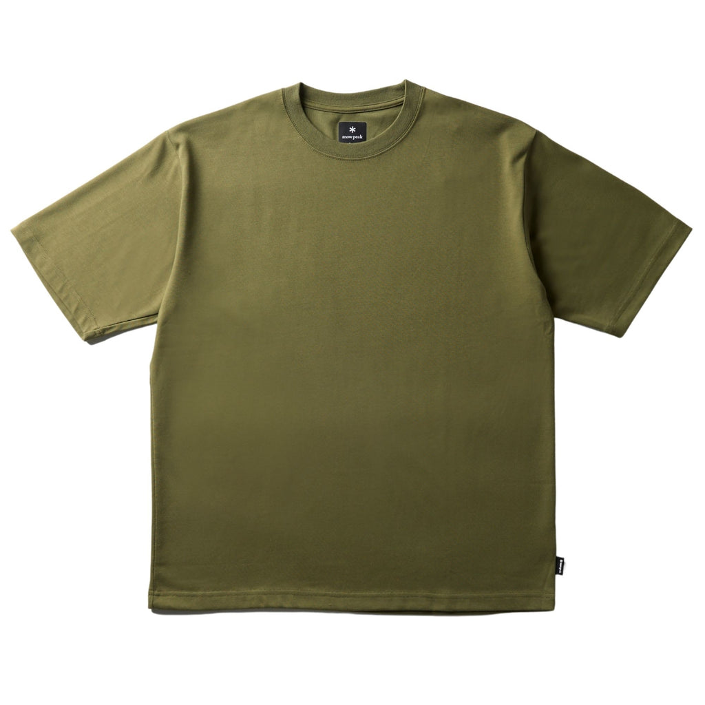 Back Printed Logo T-Shirt - Olive