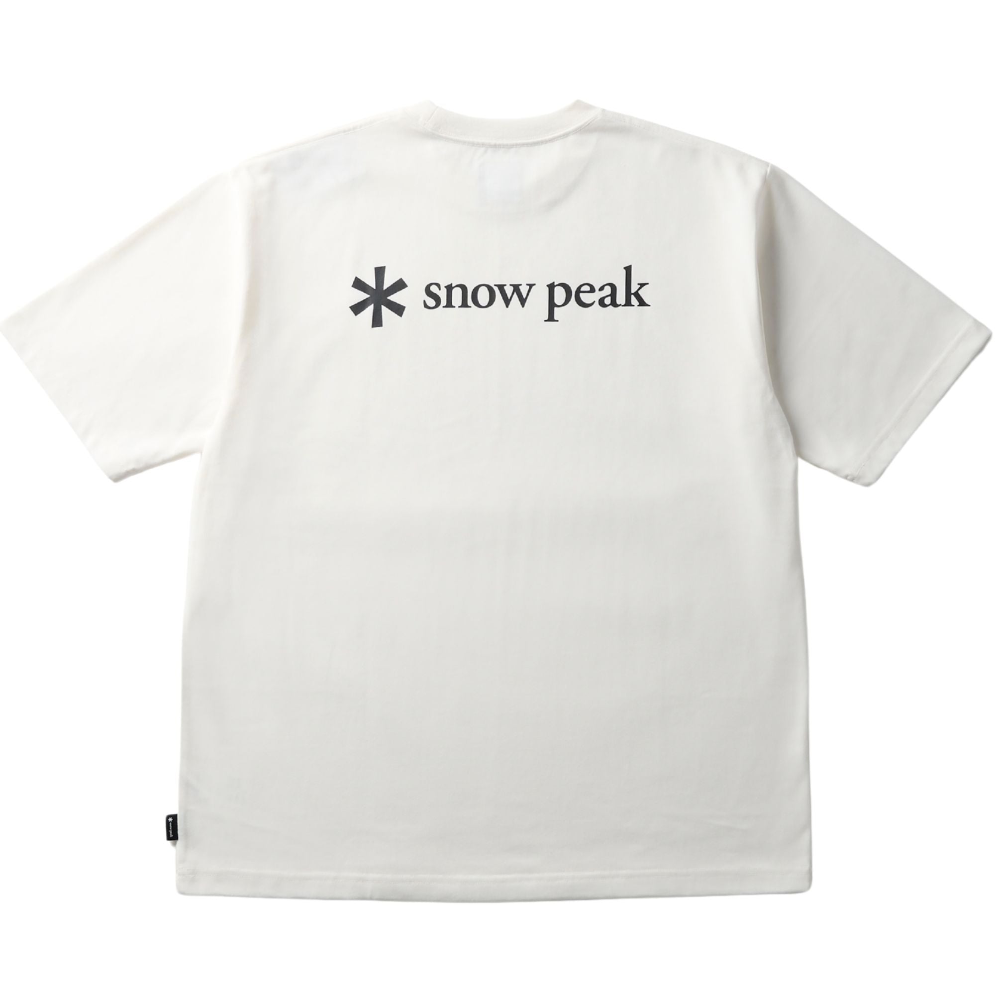 Back Printed Logo T-Shirt - Off White