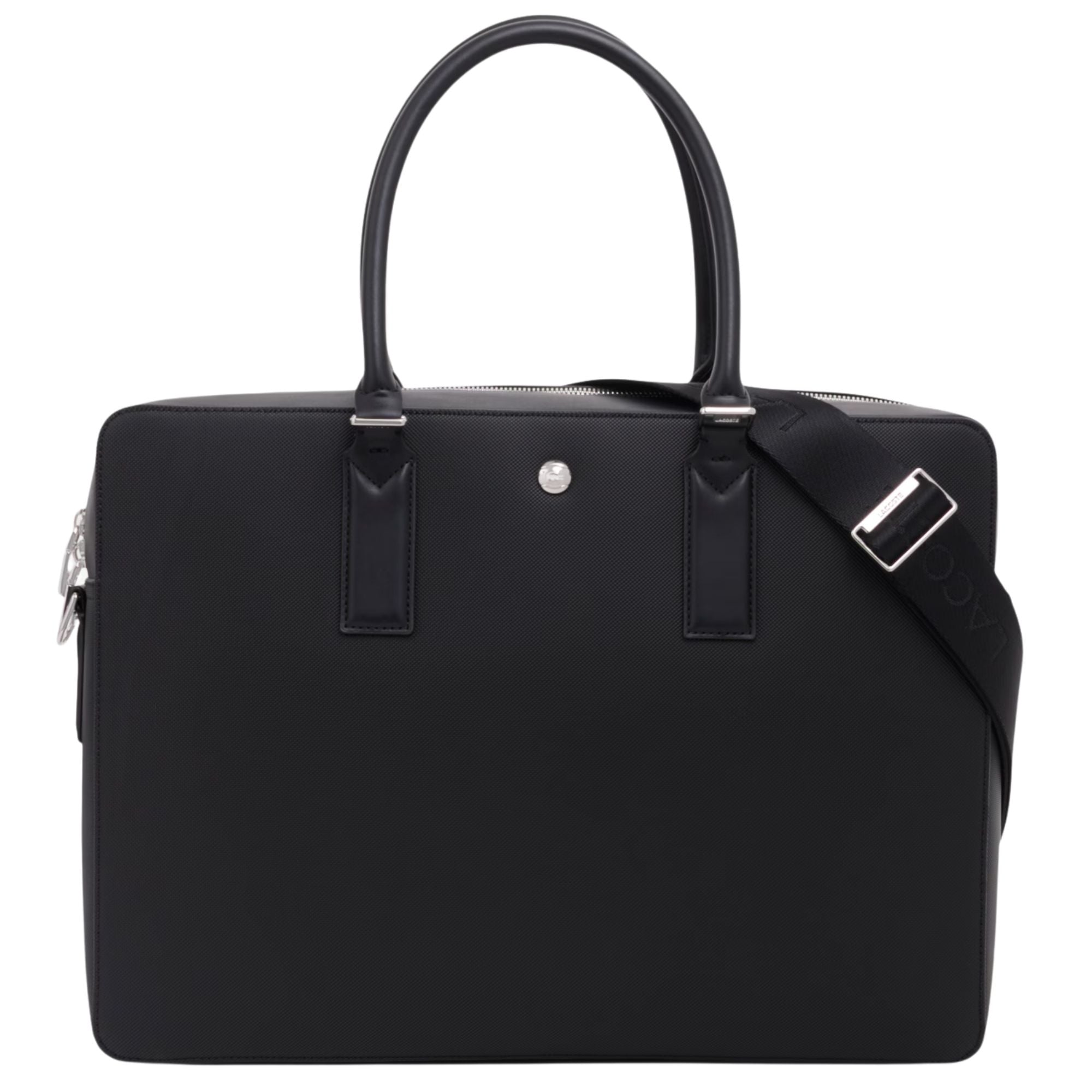 Langon Piqué Laptop Bag - Black