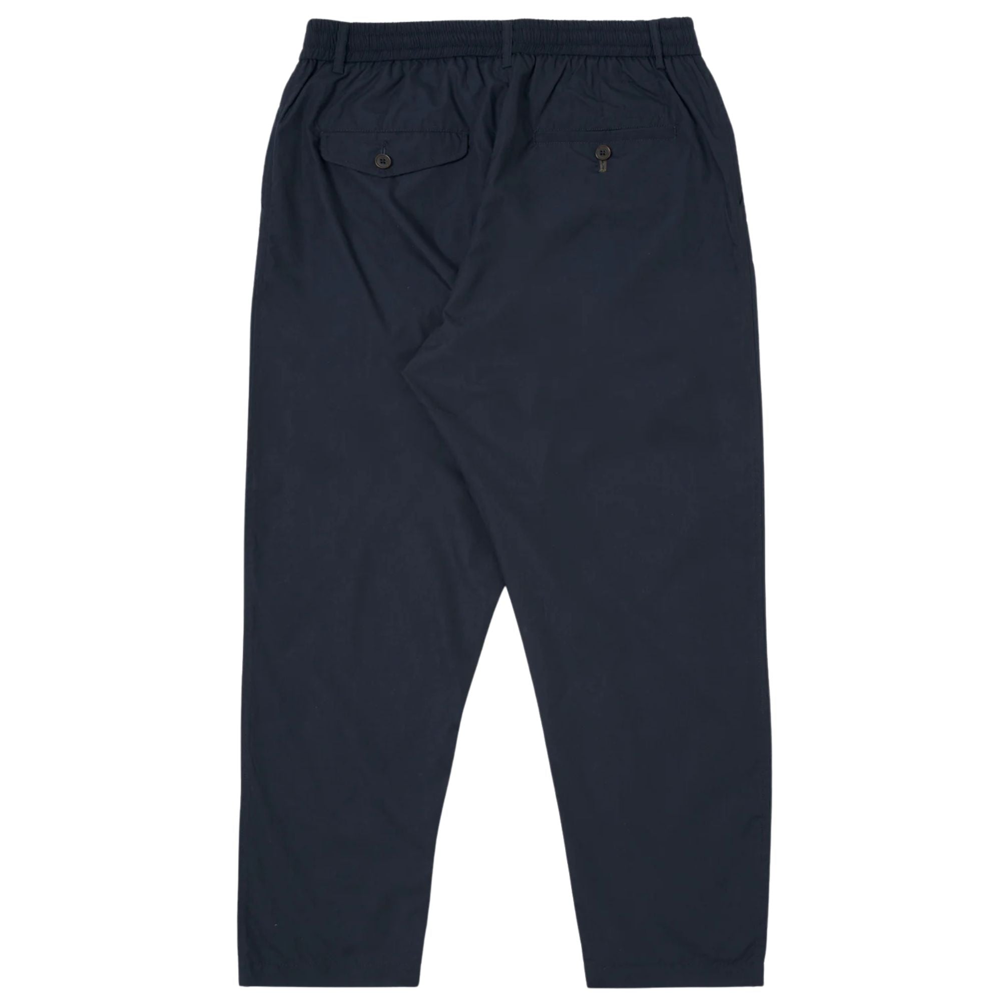 Pleated Track Pant - Navy