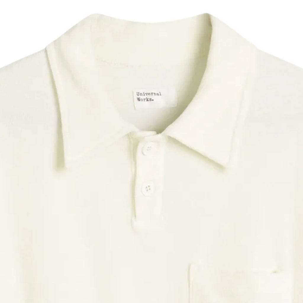 Newlyn Terry Polo - Ecru