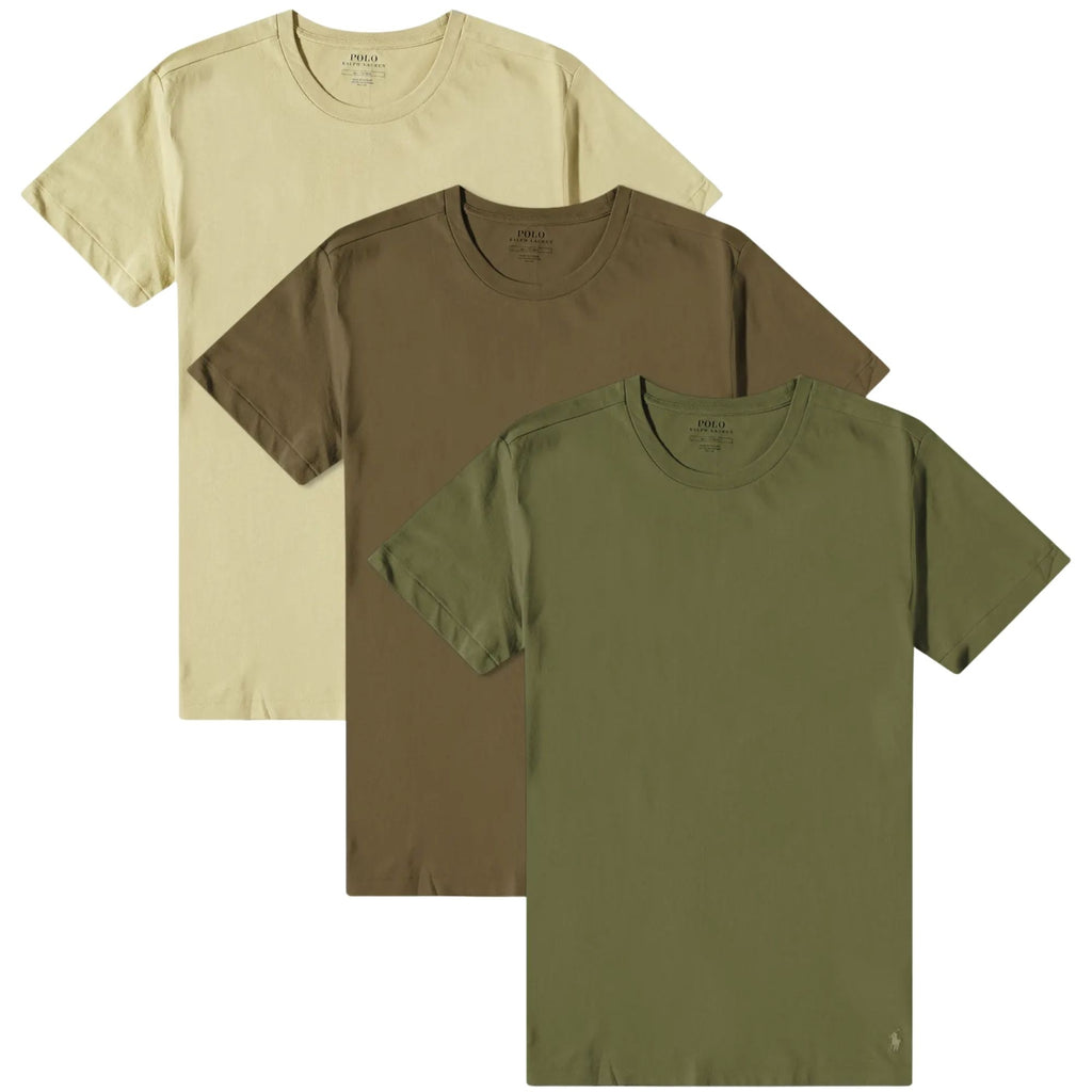 Crewneck 3-Pack T-Shirts - Multi