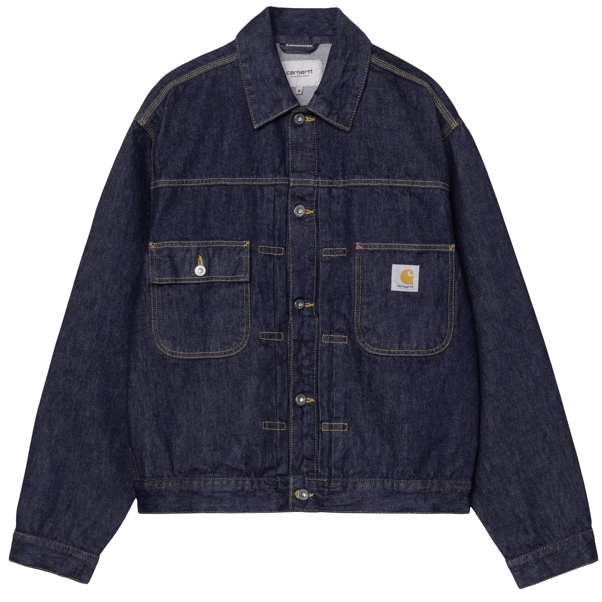 Carhartt WIP Belmar Jacket - Blue Rinsed – Stuarts London